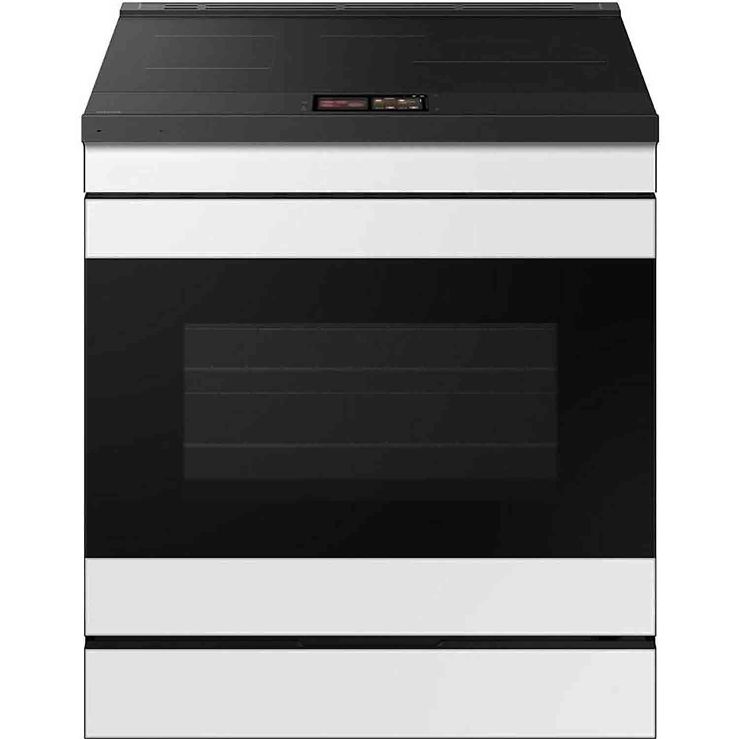 6.3 cu. ft. White Bespoke AI Slide-In Induction Range