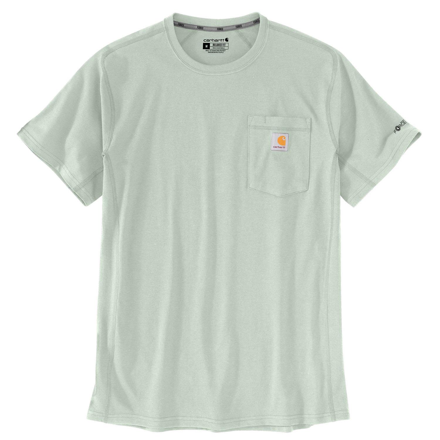Force Short-Sleeve Pocket T-Shirt - Smoked Teal M
