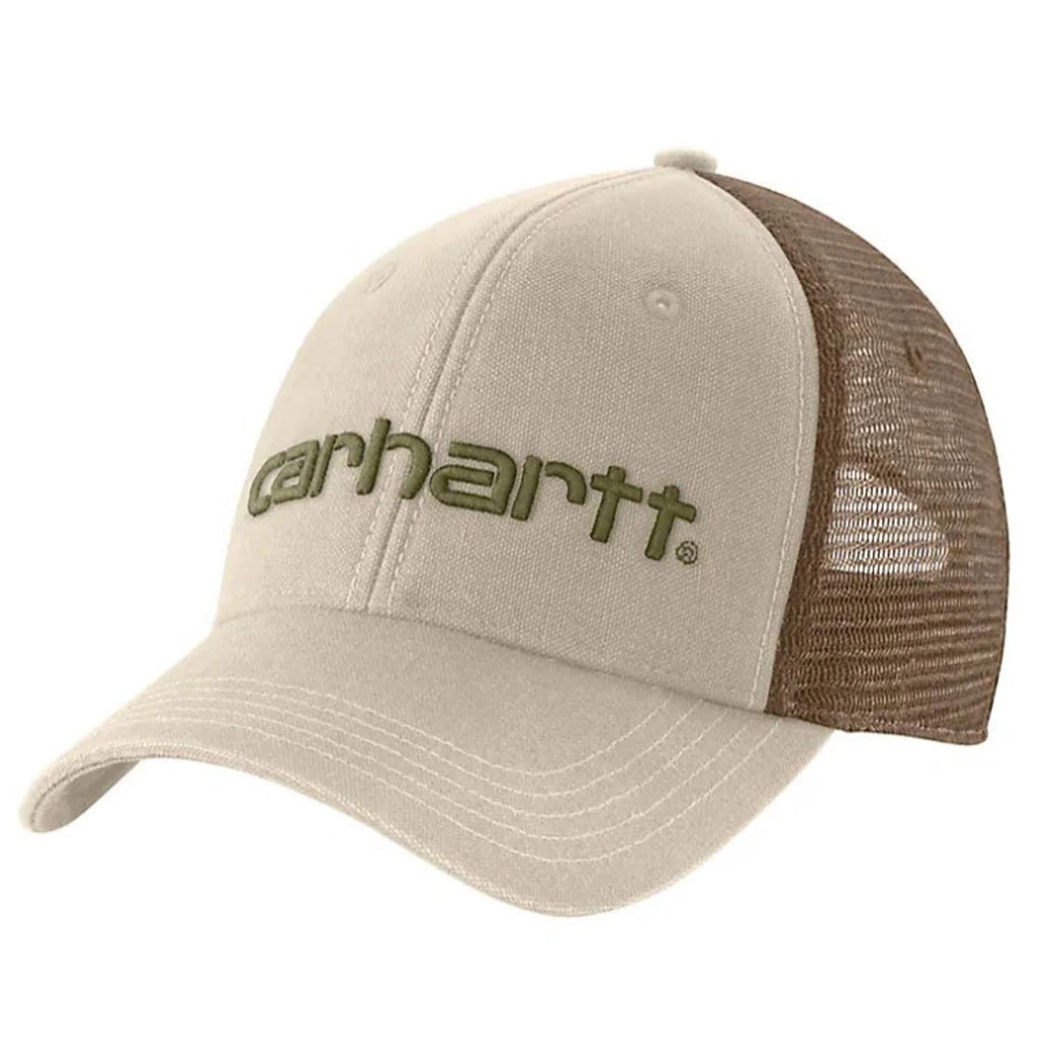 Casquette Logo Canvas Mesh-Back Oat Milk