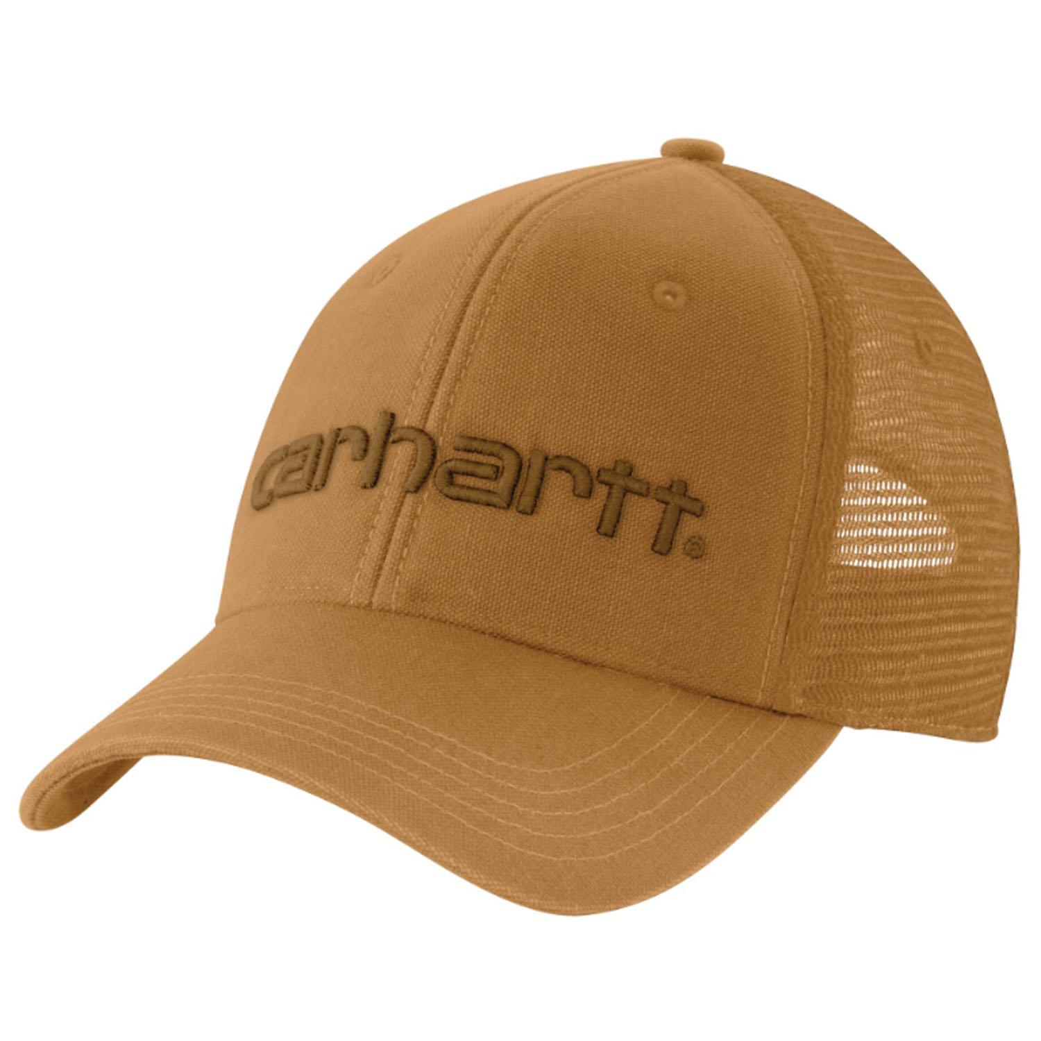 Canvas Mesh-Back Logo Graphic Cap