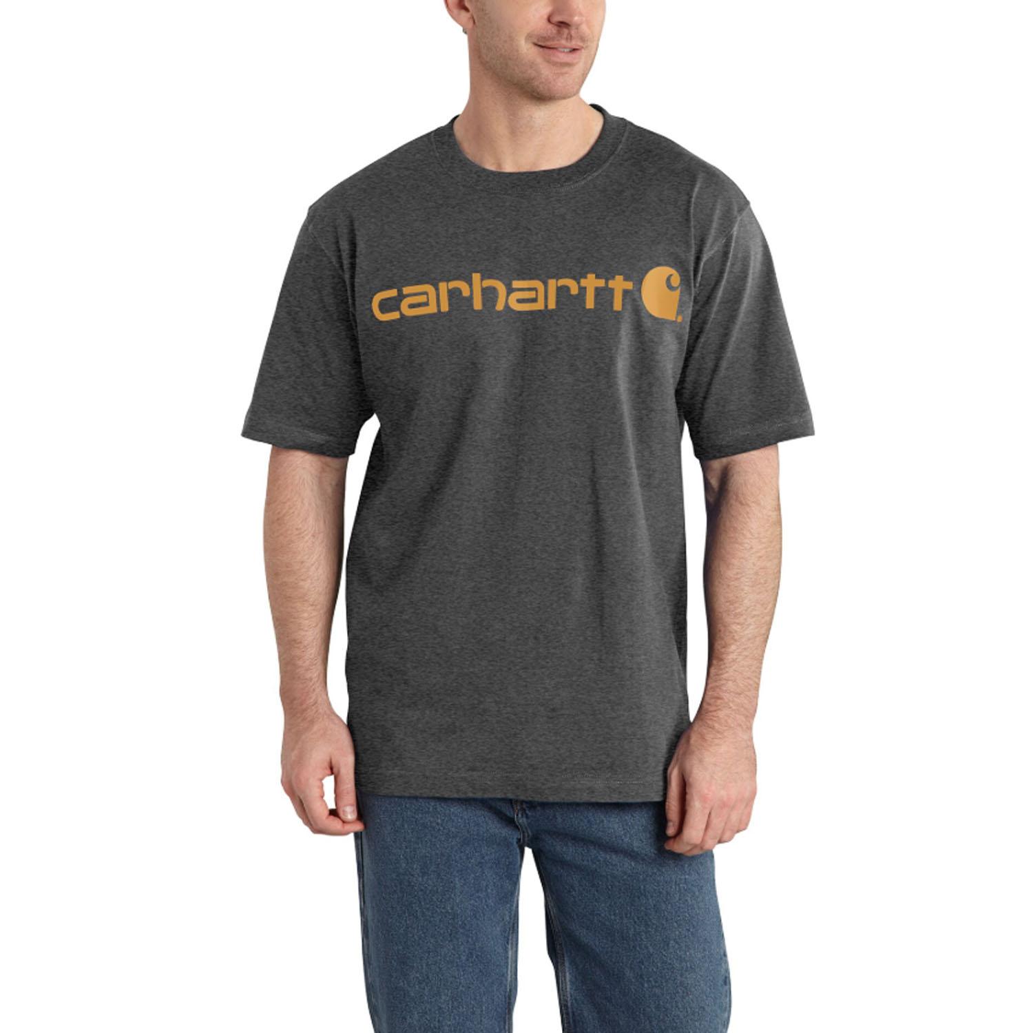 T-Shirt Graphique Loose Fit Carbone Heather - Petite