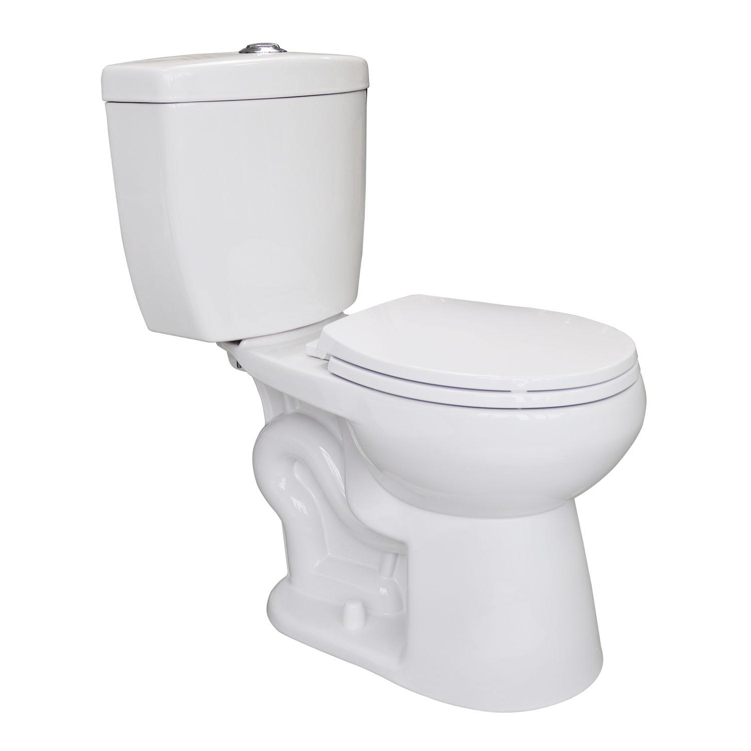 Legacy 3.5-4.8LPF Round Front Dual Flush 2 Piece Toilet