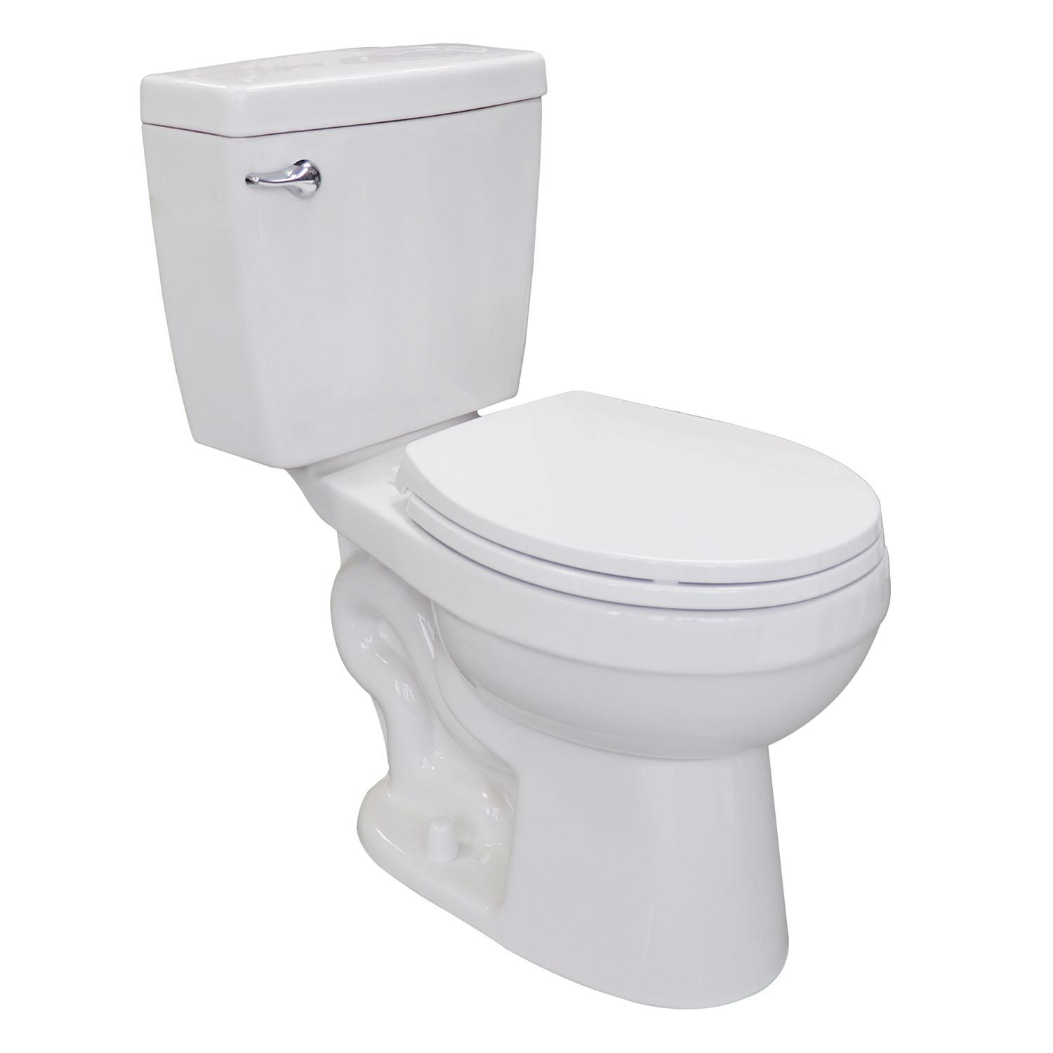 Maxon 4.8LPF Round Front Single Flush 2 Piece Toilet
