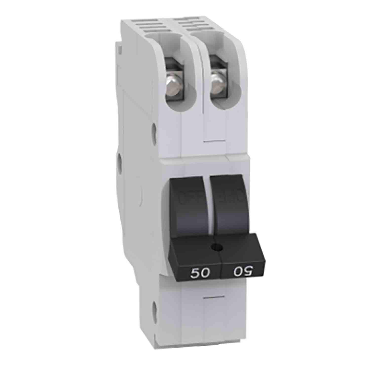 Double Pole 50 Amp Stab-Lok (NC) Plug-On Circuit Breaker