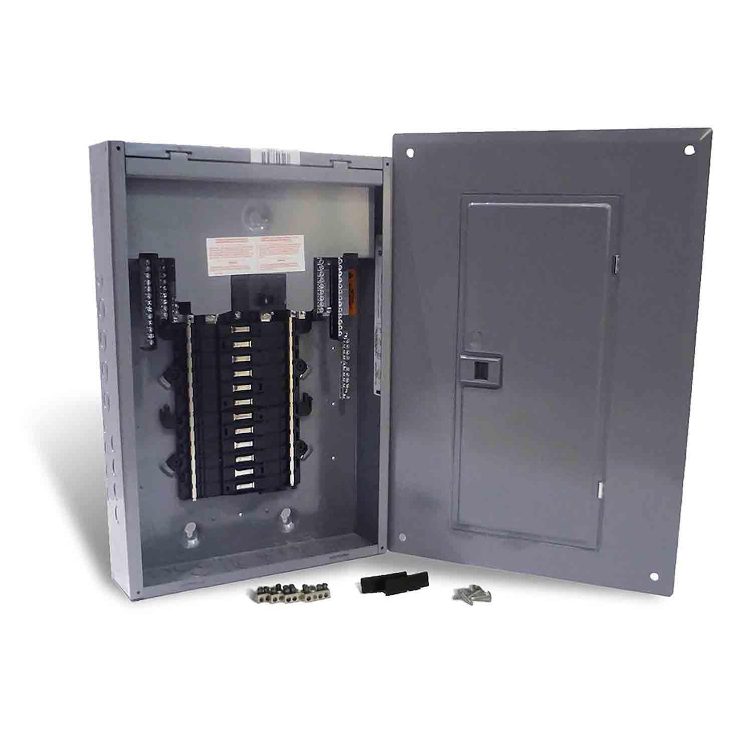 Square D 100A 24 Space Loadcentre with Panel & Breaker
