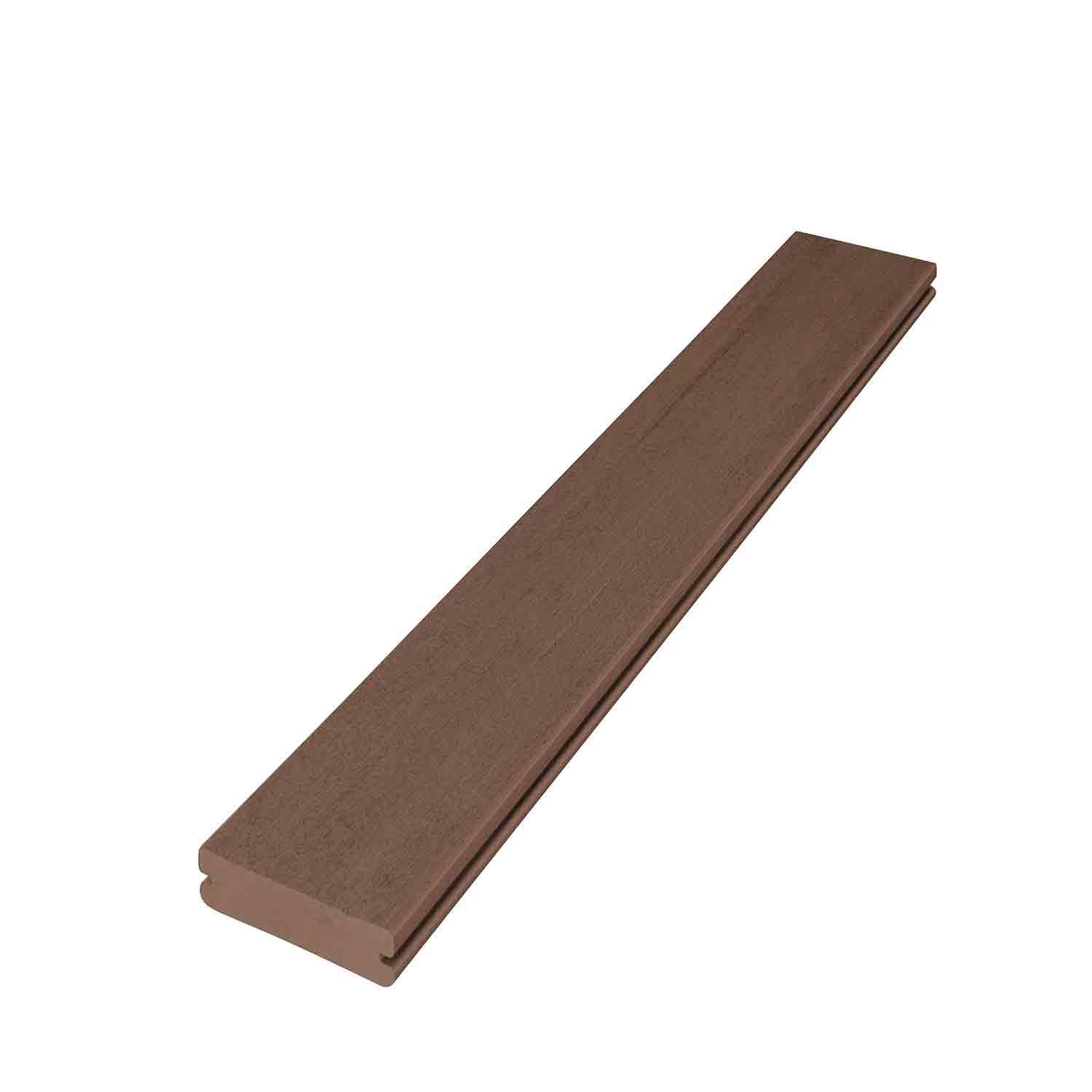 20' Russet Dune Square Edge Promenade PVC Decking