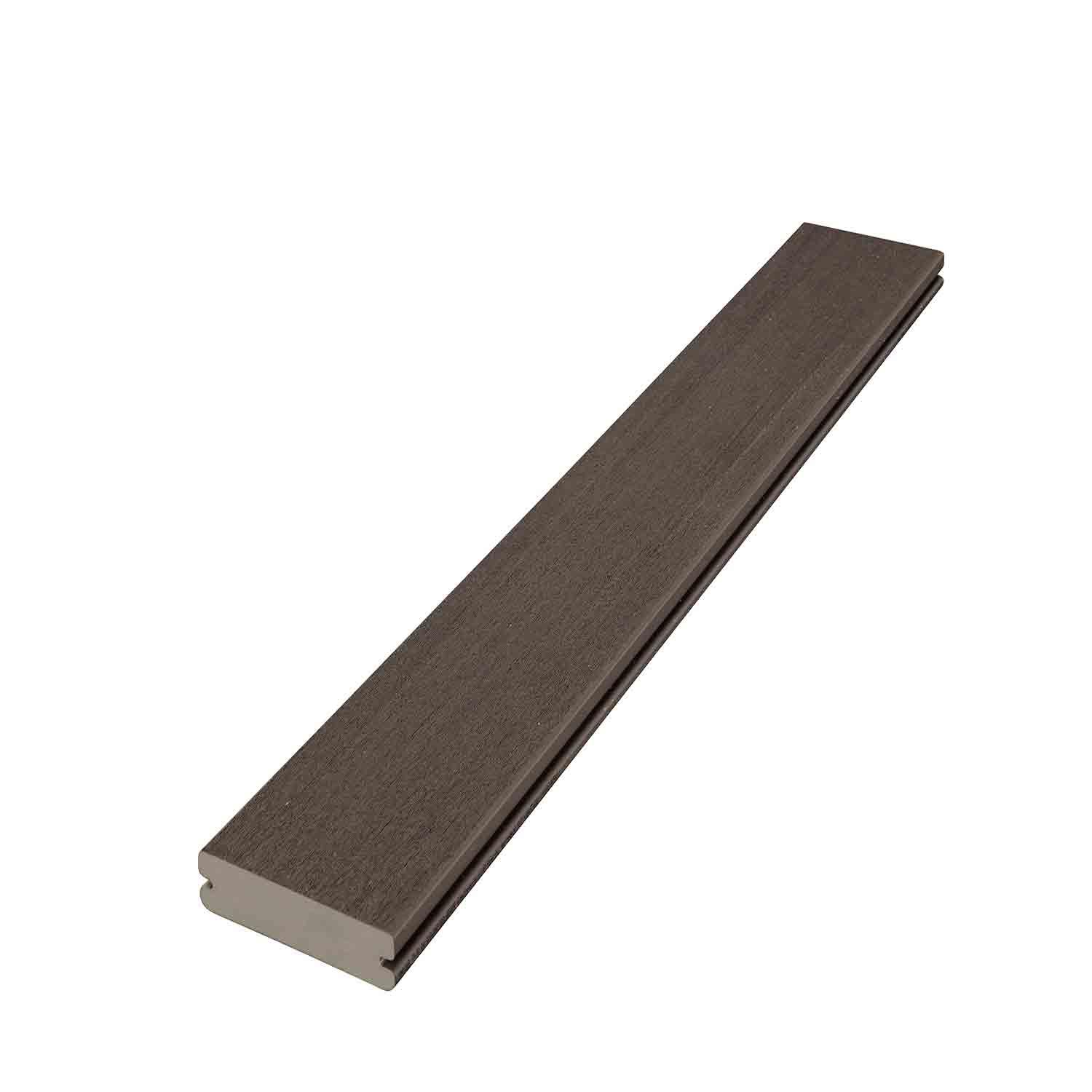 20' Weathered Cliff Square Edge Promenade PVC Deck