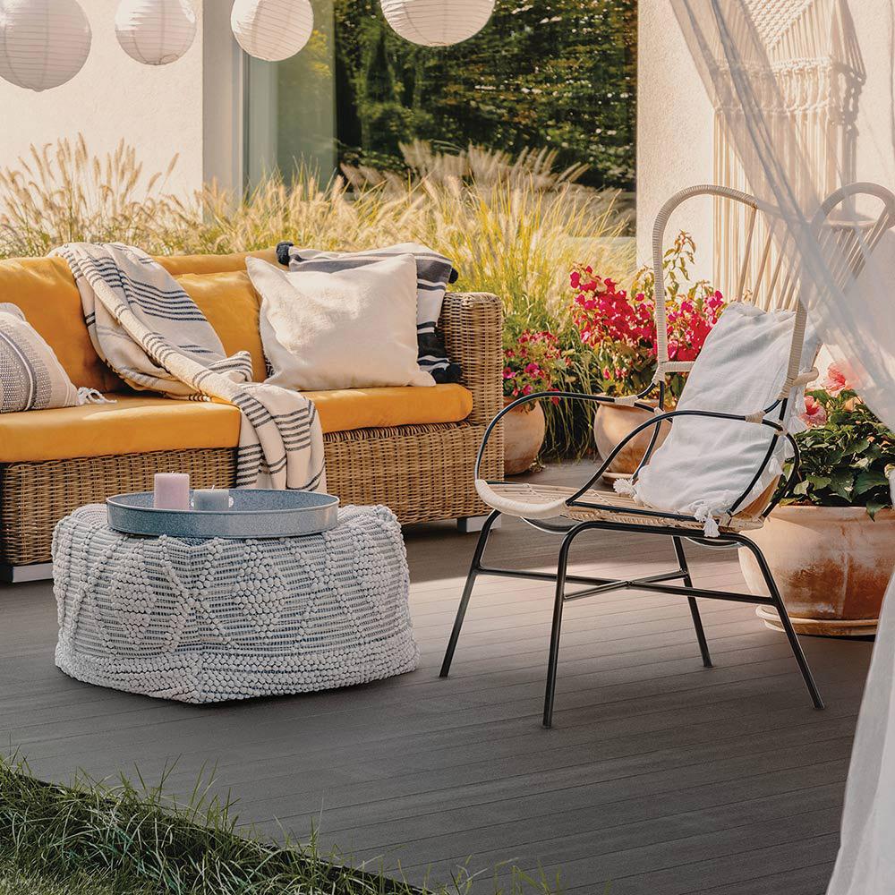 12' Earl Grey Riser Sanctuary Composite Decking