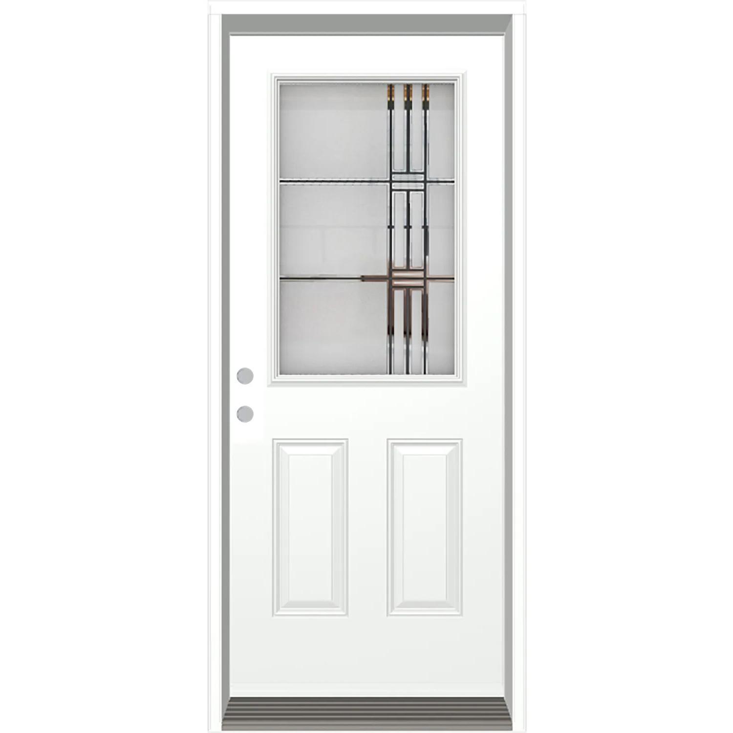 32"x80" Westfield Vinyl Clad Inswing Door 4-5/8"-PVC Sill