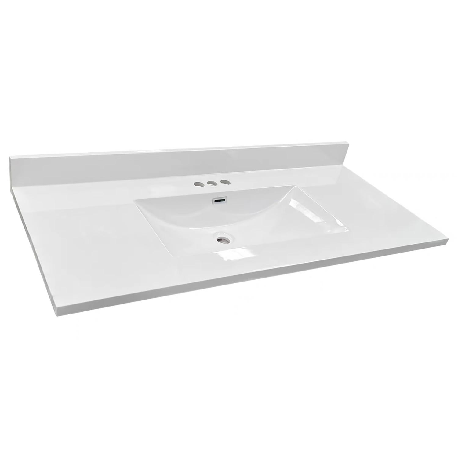 49" x 21-13/16" Marble Vanity Top