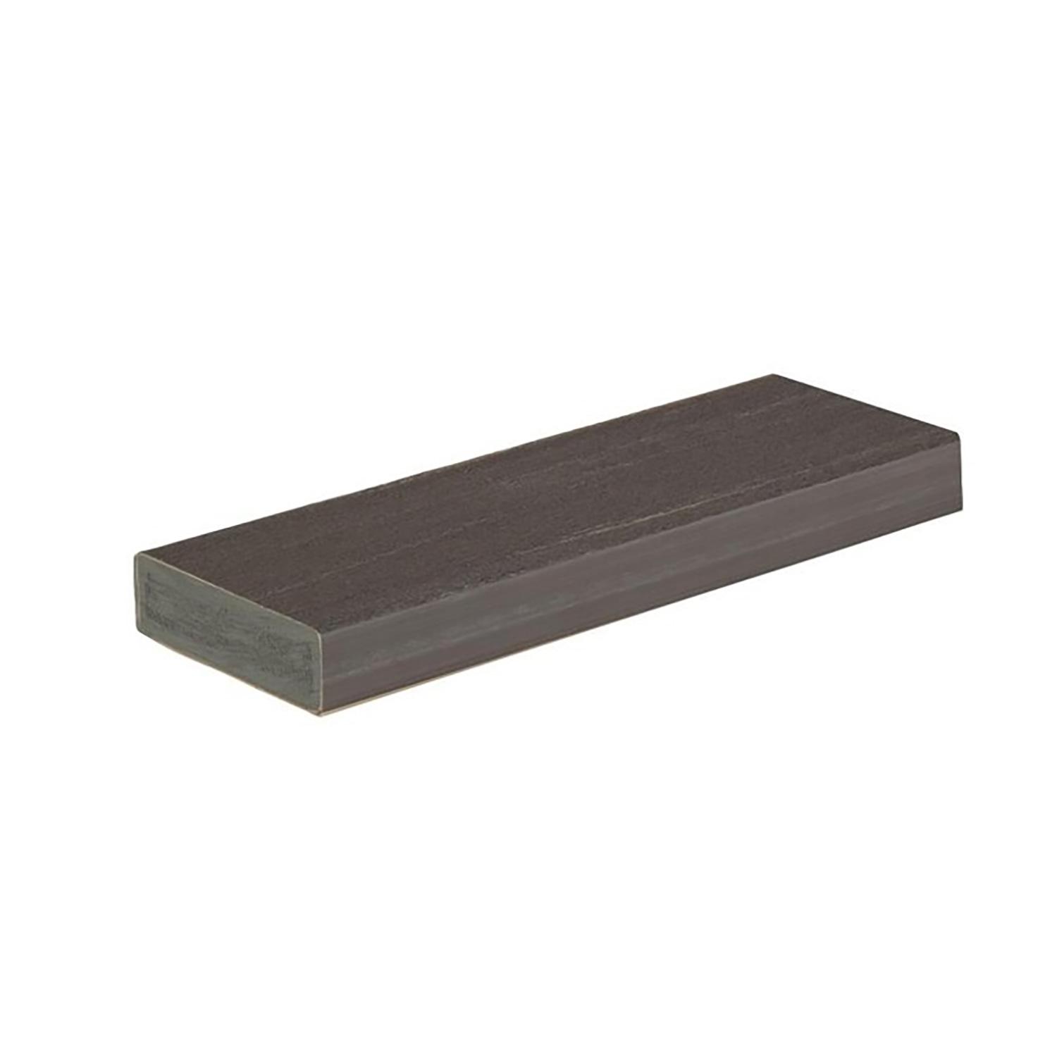 Dark Hickory Composite 20' Square Deck Board 3.5"