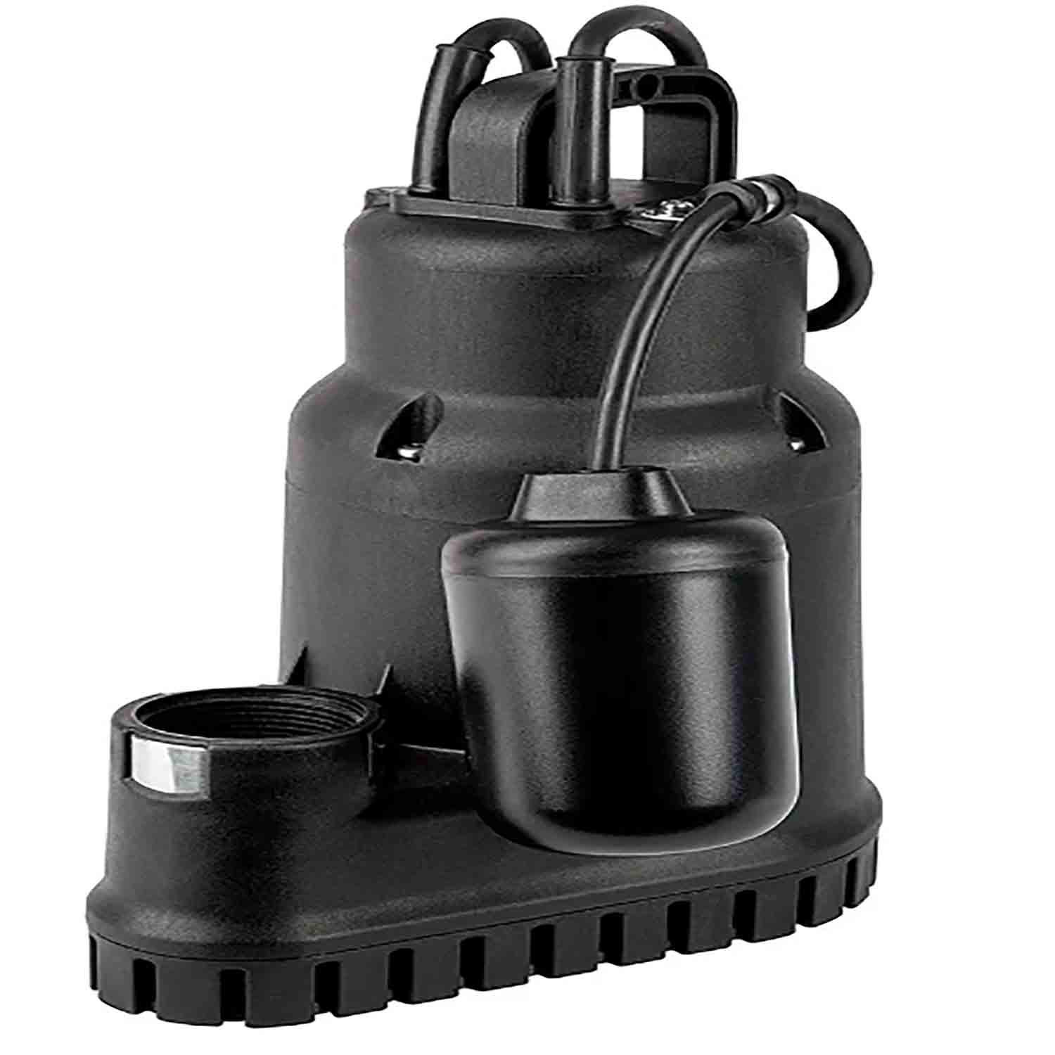 1/3HP Thermoplastic Sump Pump Tethered Float Switch