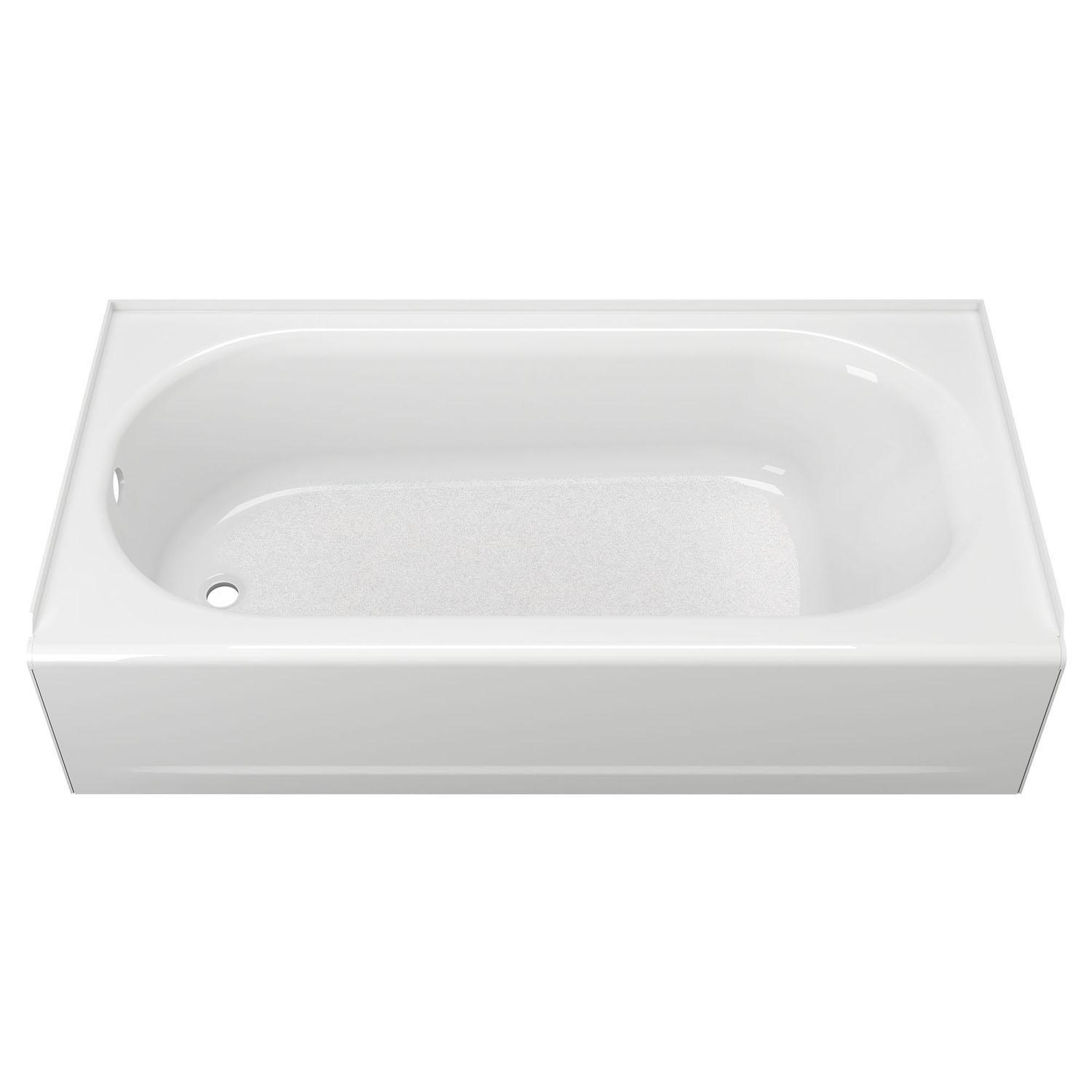 60"x30" White Princeton Steel Bathtub