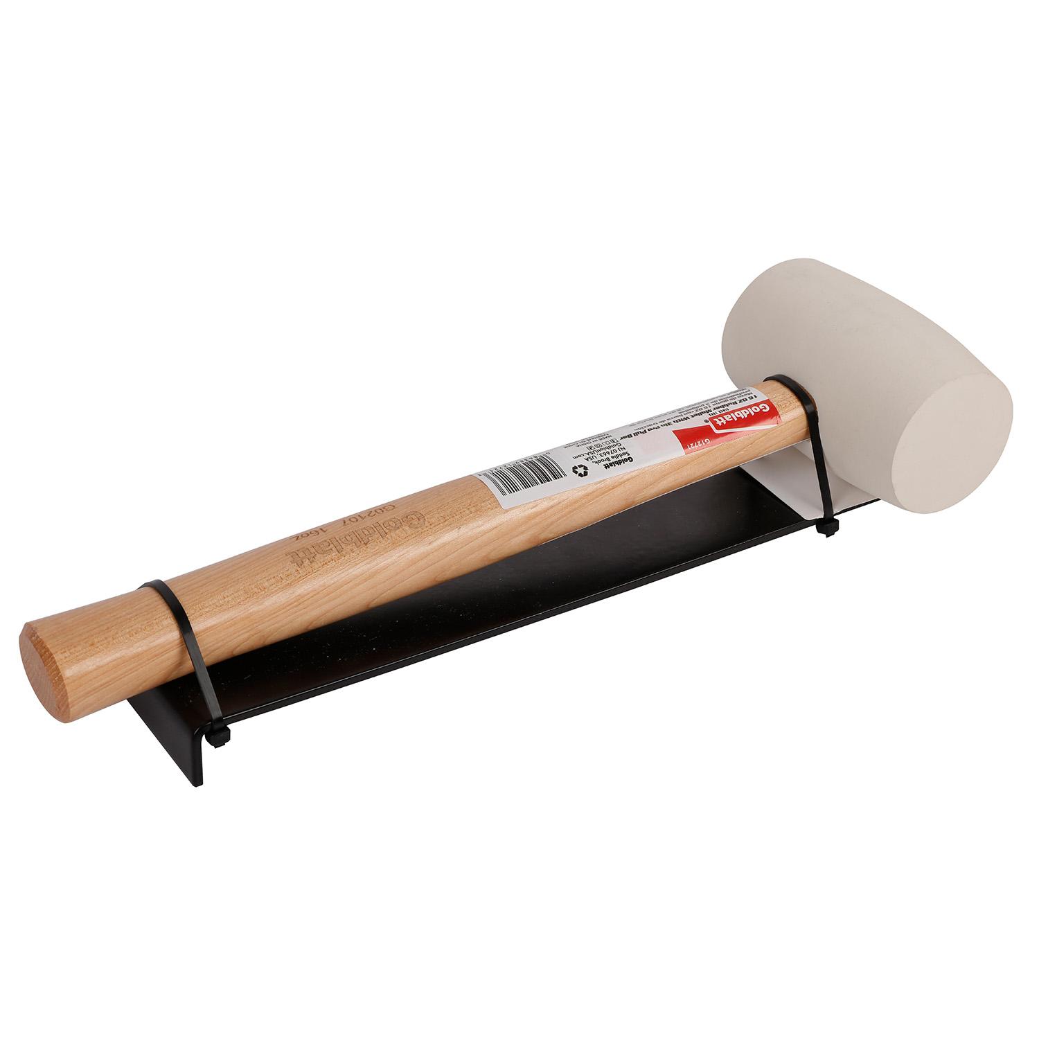 Maillet en caoutchouc blanc 16 oz & barre Pro 3"