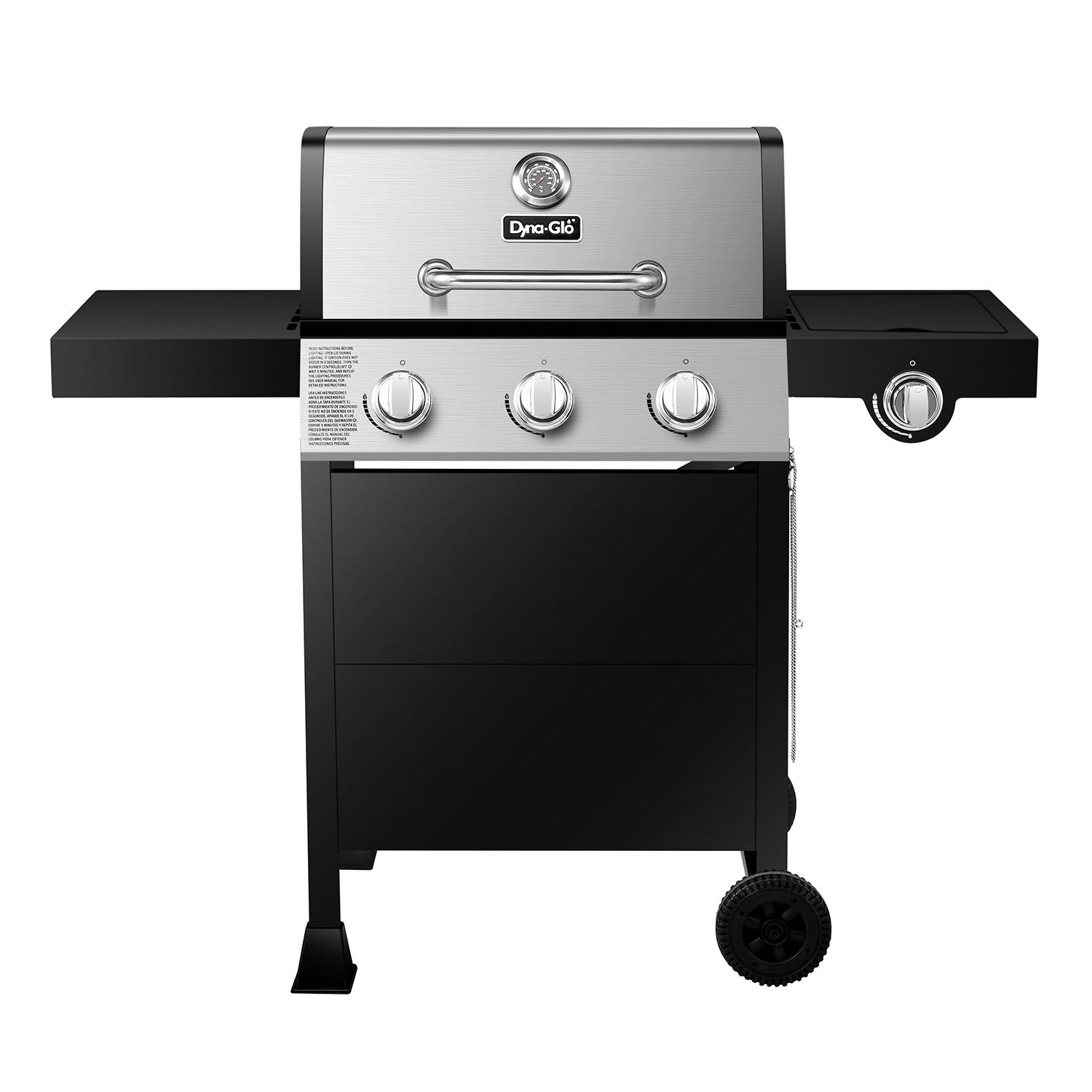 3 Burner Open Cart Propane Gas Grill