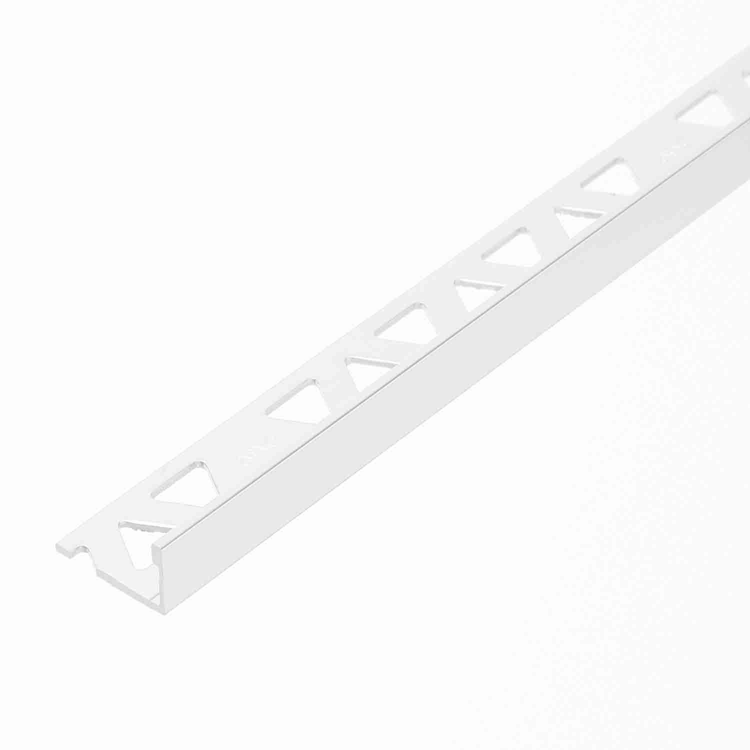 8' x 5/16" White Tile Edge
