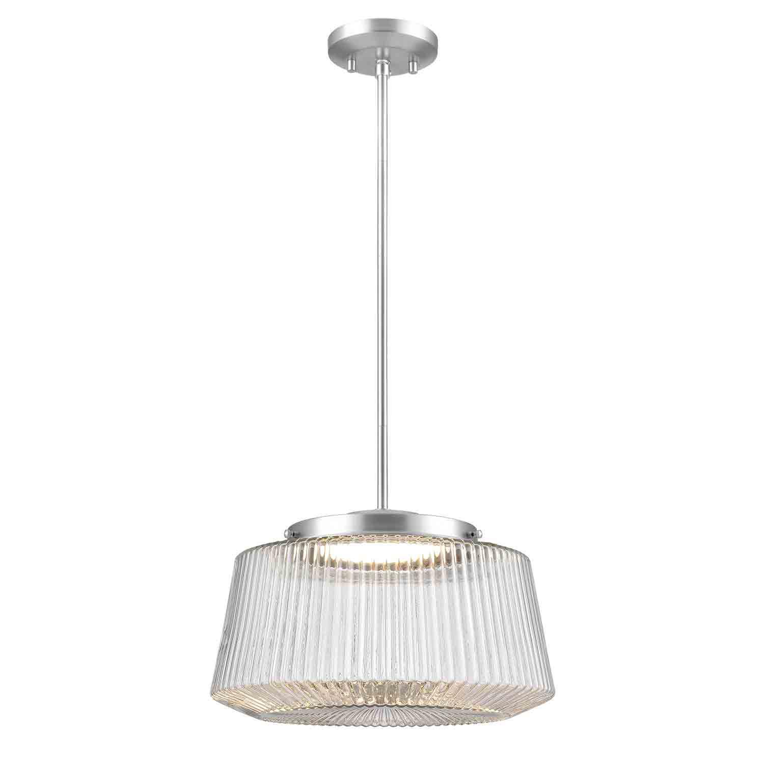 Lunenberg CCT Buffed Nickel Pendant Light