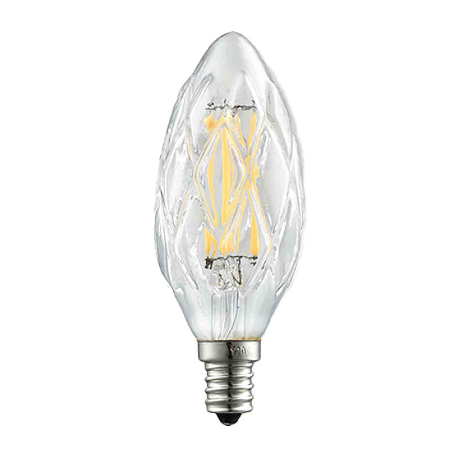 C35 E12 Crystal LED Bulb