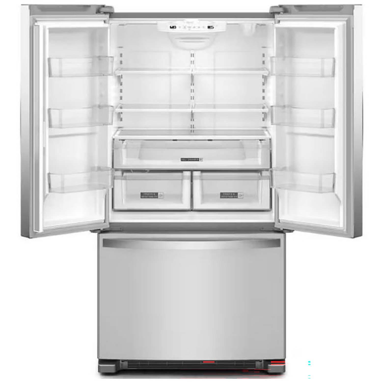 French 3-Door Refrigerator 36"