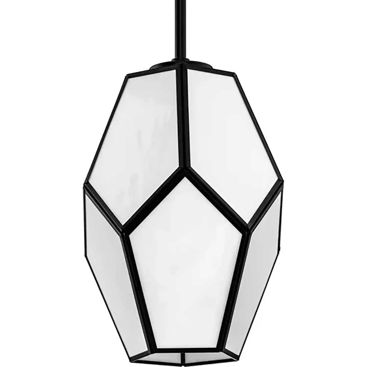 Suspension noire mate Latham