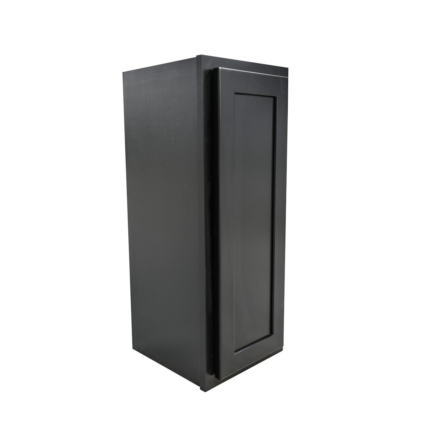 15" x 30" Wall Cabinet Black