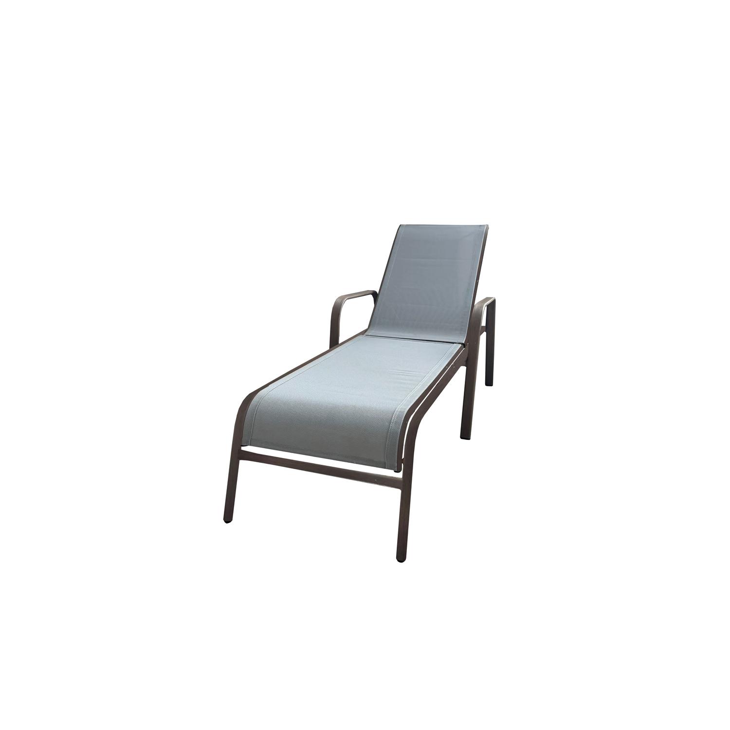 Bridgetown Sling Lounger Wood Look
