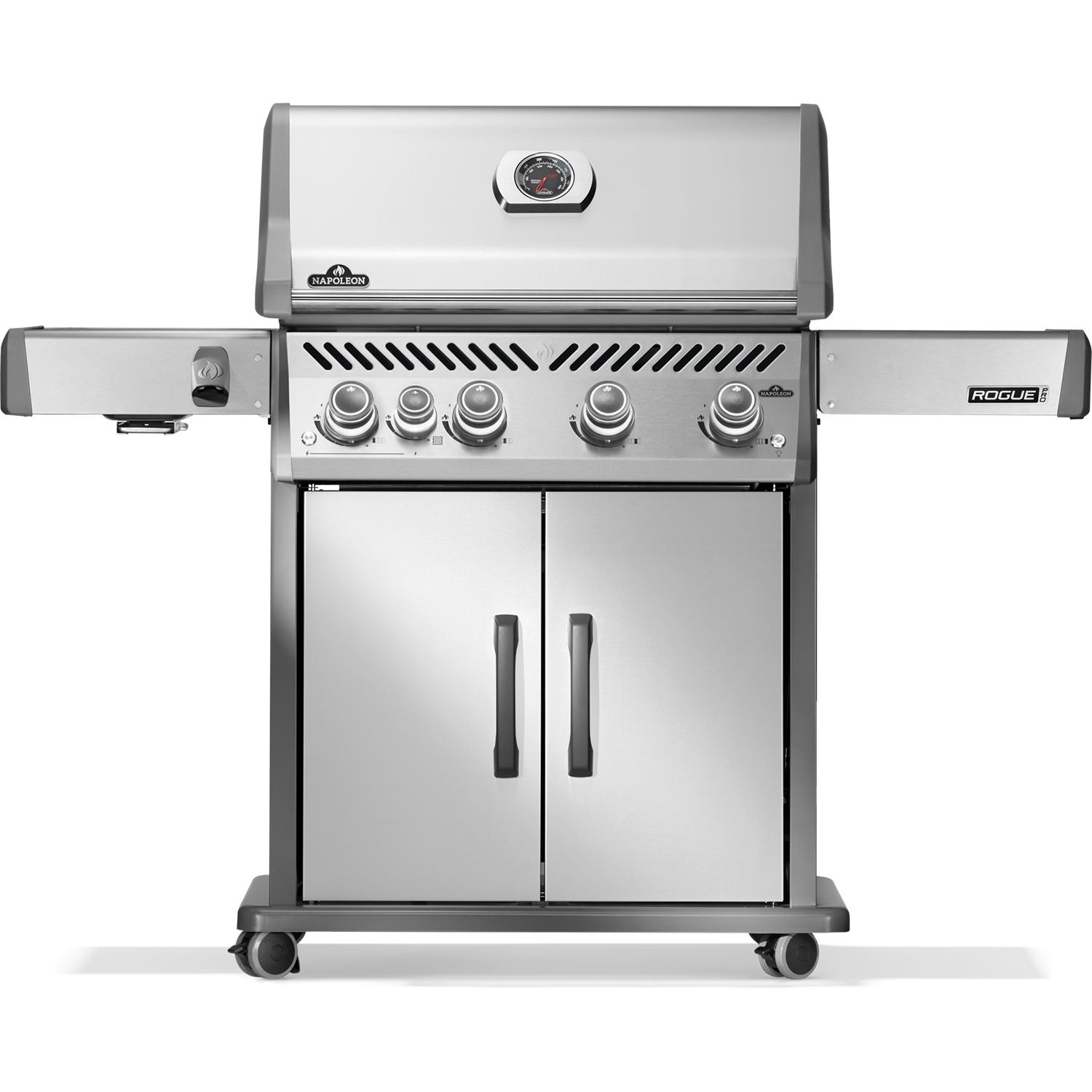Rogue PRO 525 Propane BBQ with Infrared Side Burner
