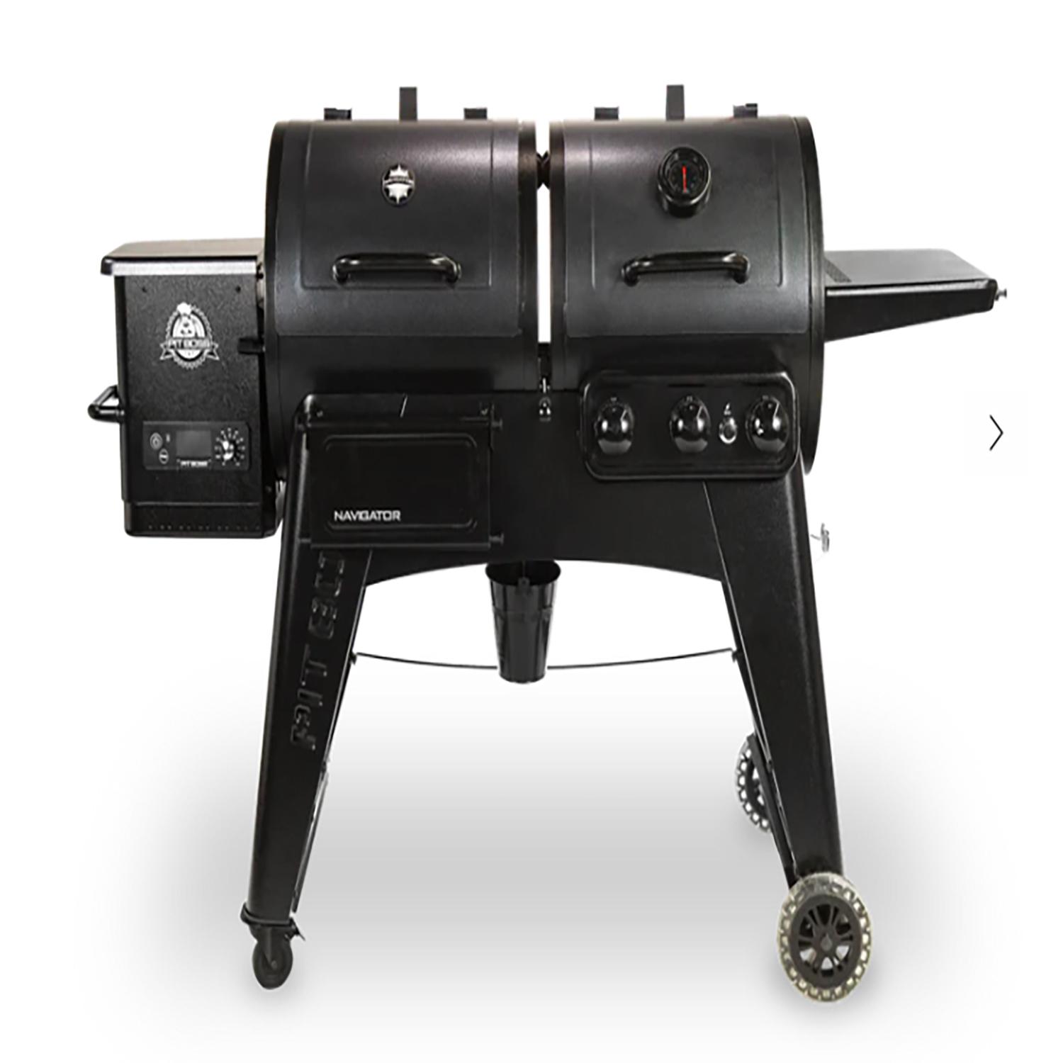 Navigator Wood Pellet and Gas Combination Grill