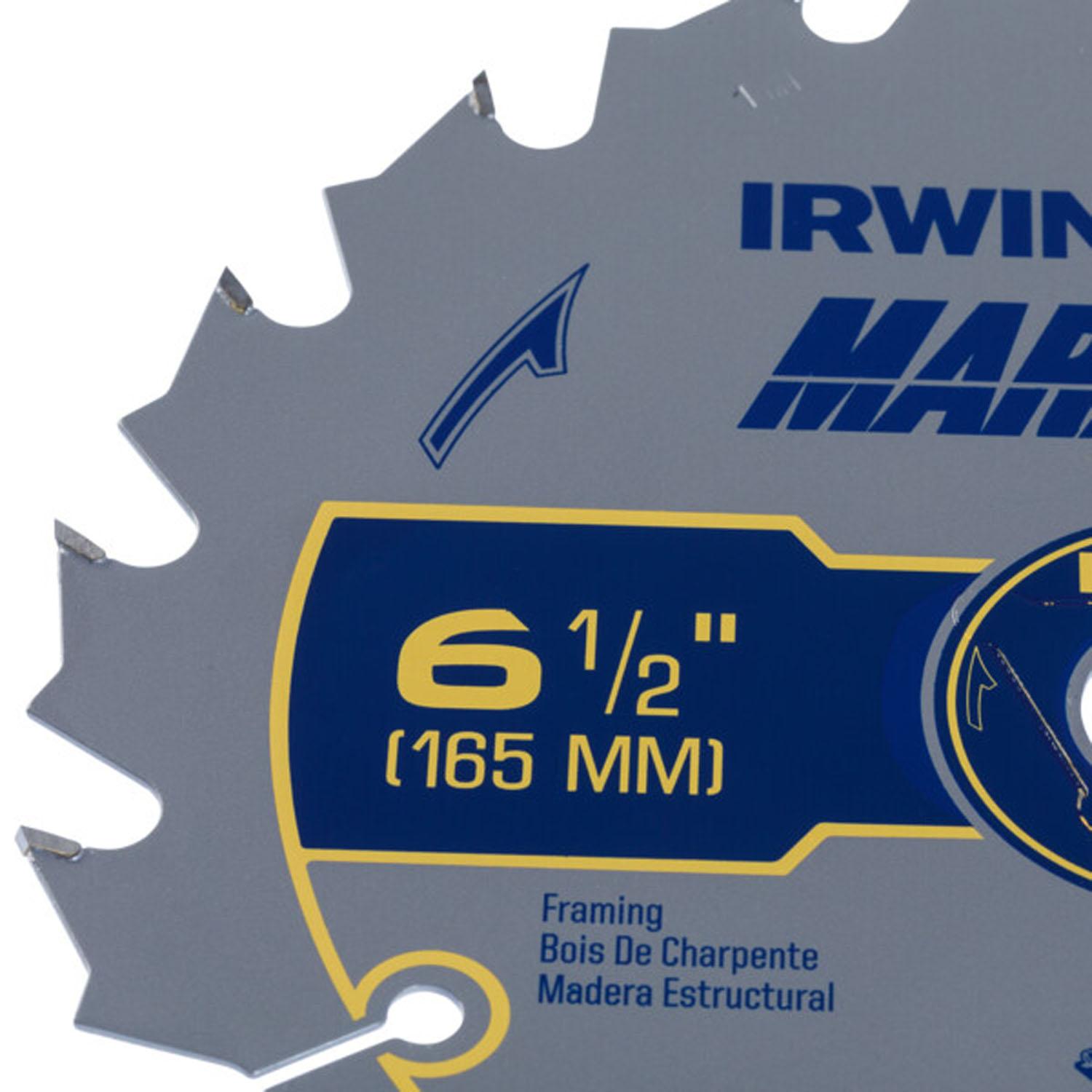 IRWIN Marathon 6-1/2" Circular Saw Blade