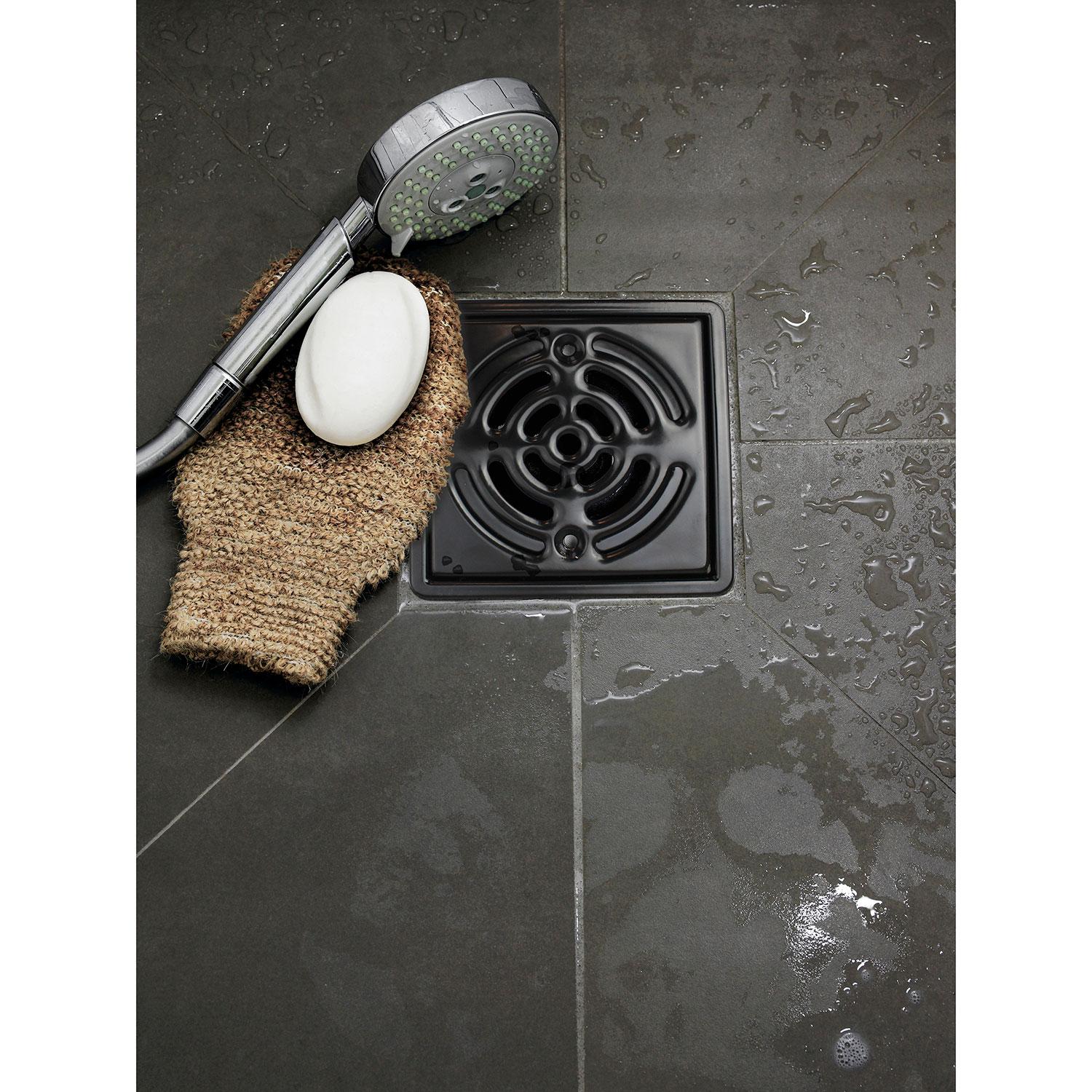Drain Accessory Grate-Black