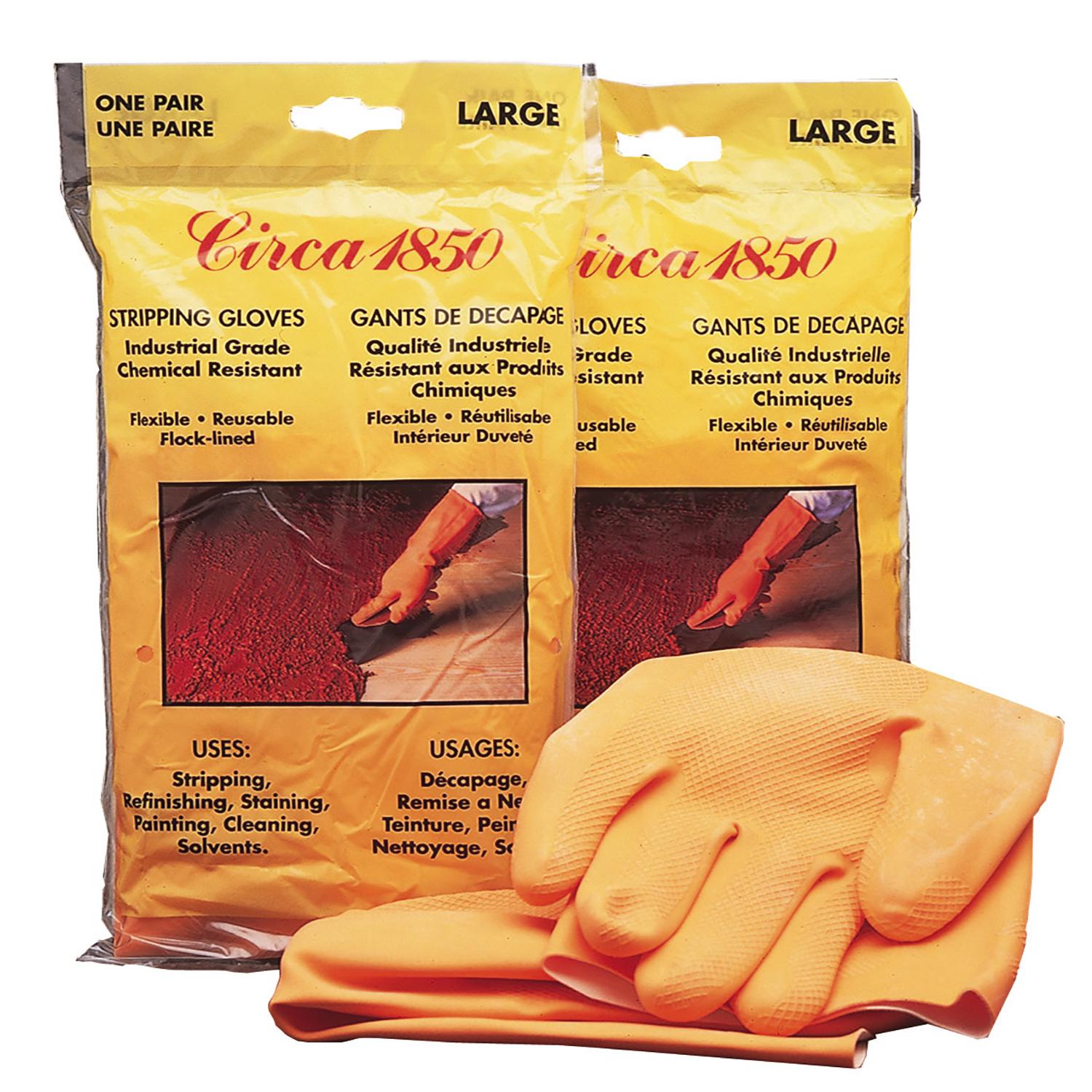 Paint Stripping Rubber Gloves