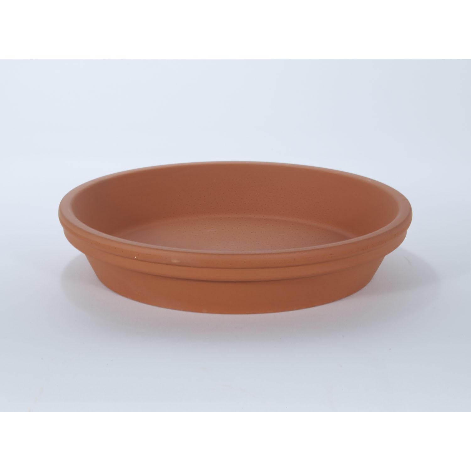 Terra Cotta Clay Saucer 8.75"