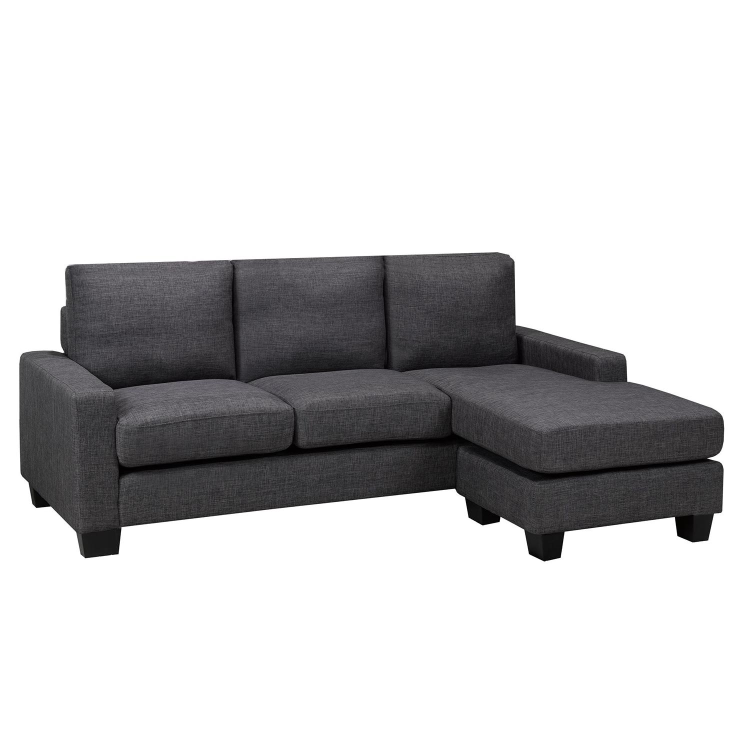 William Sofa with Chaise-Grey