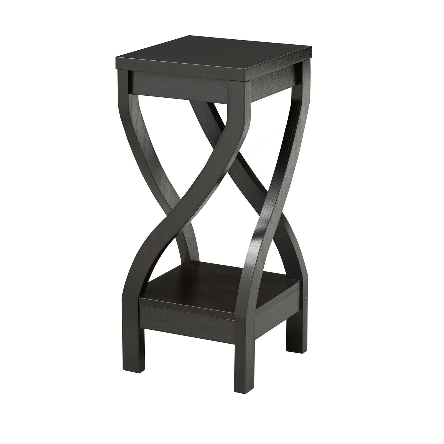 Accent Table-Dark Cherry