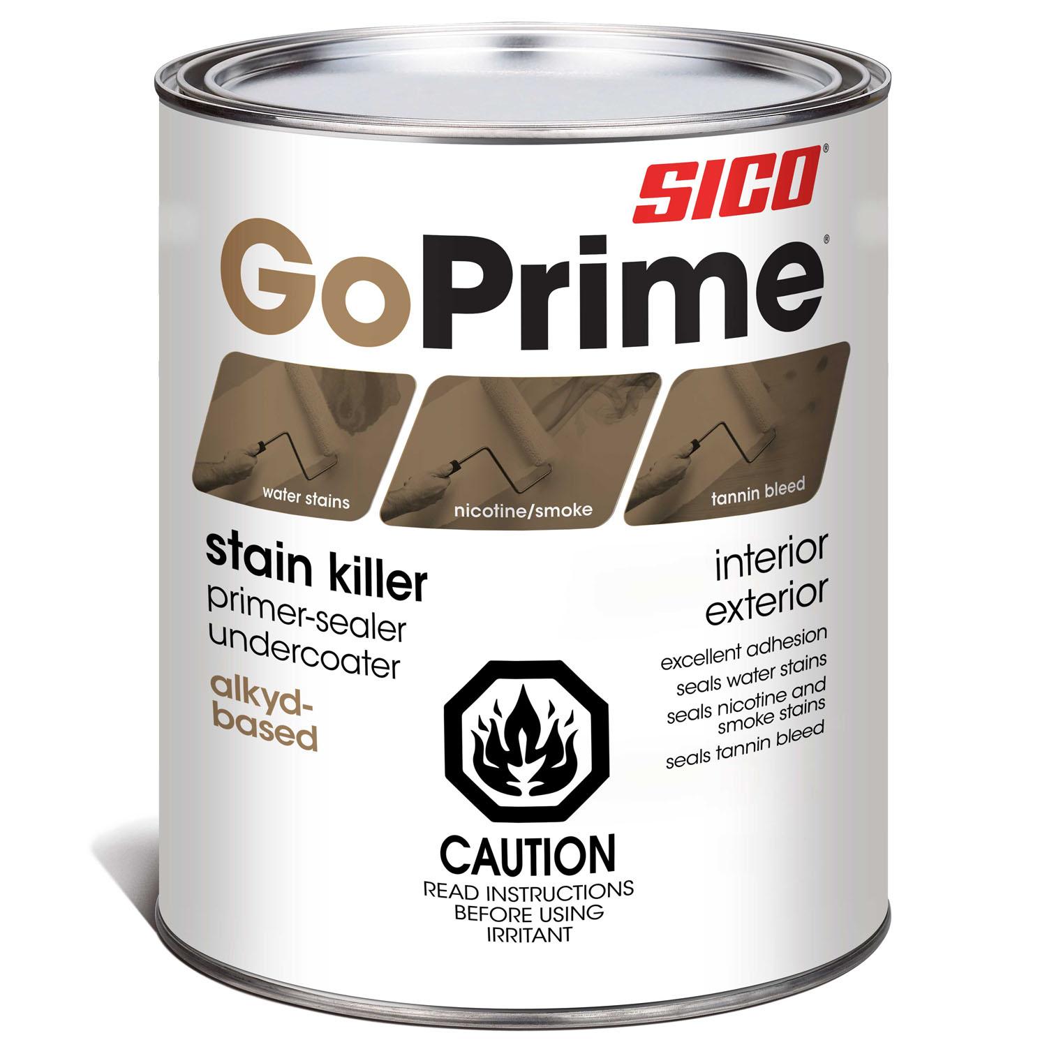 GoPrime Stain Killer Primer-Sealer Interior & Exterior 1L