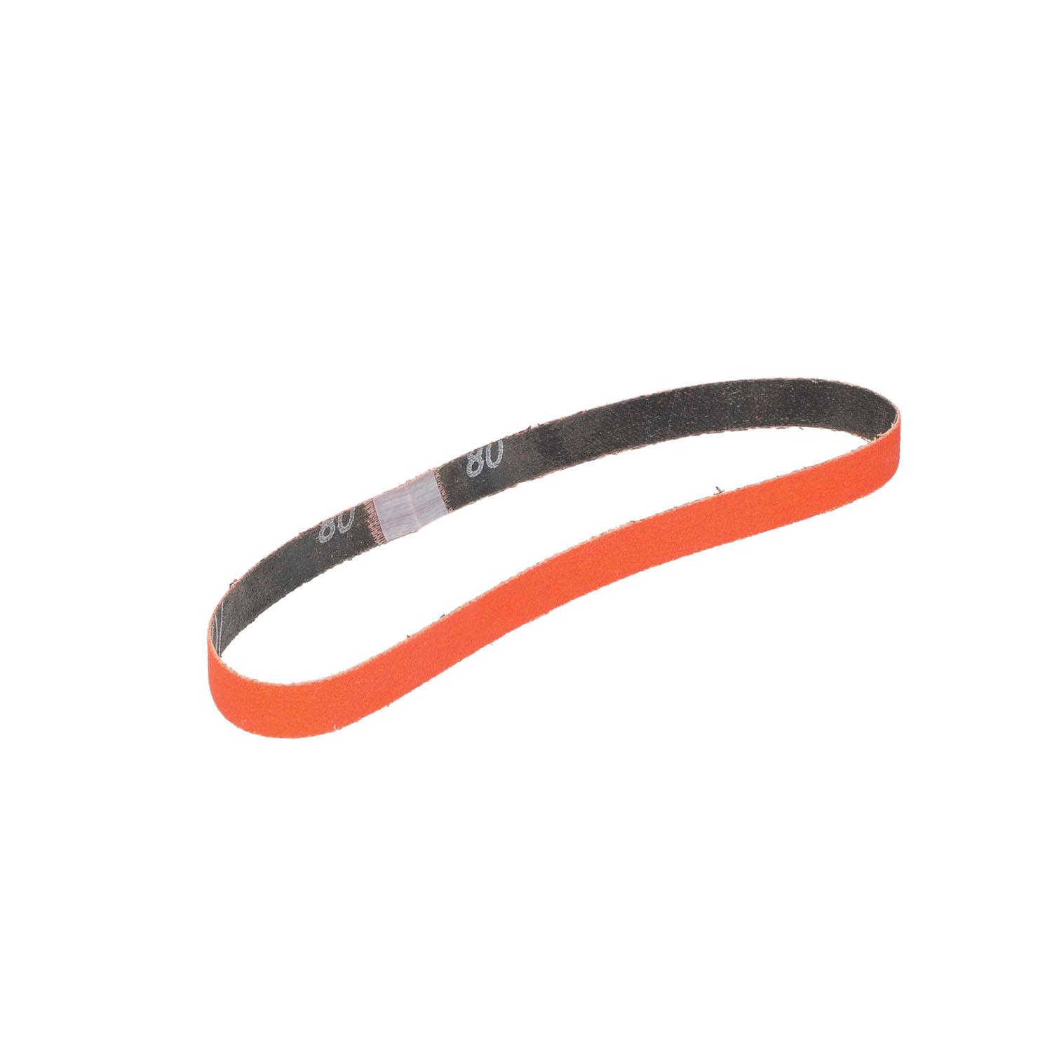 1/2" x 18" Abrasive Sanding Belt 80 Grit