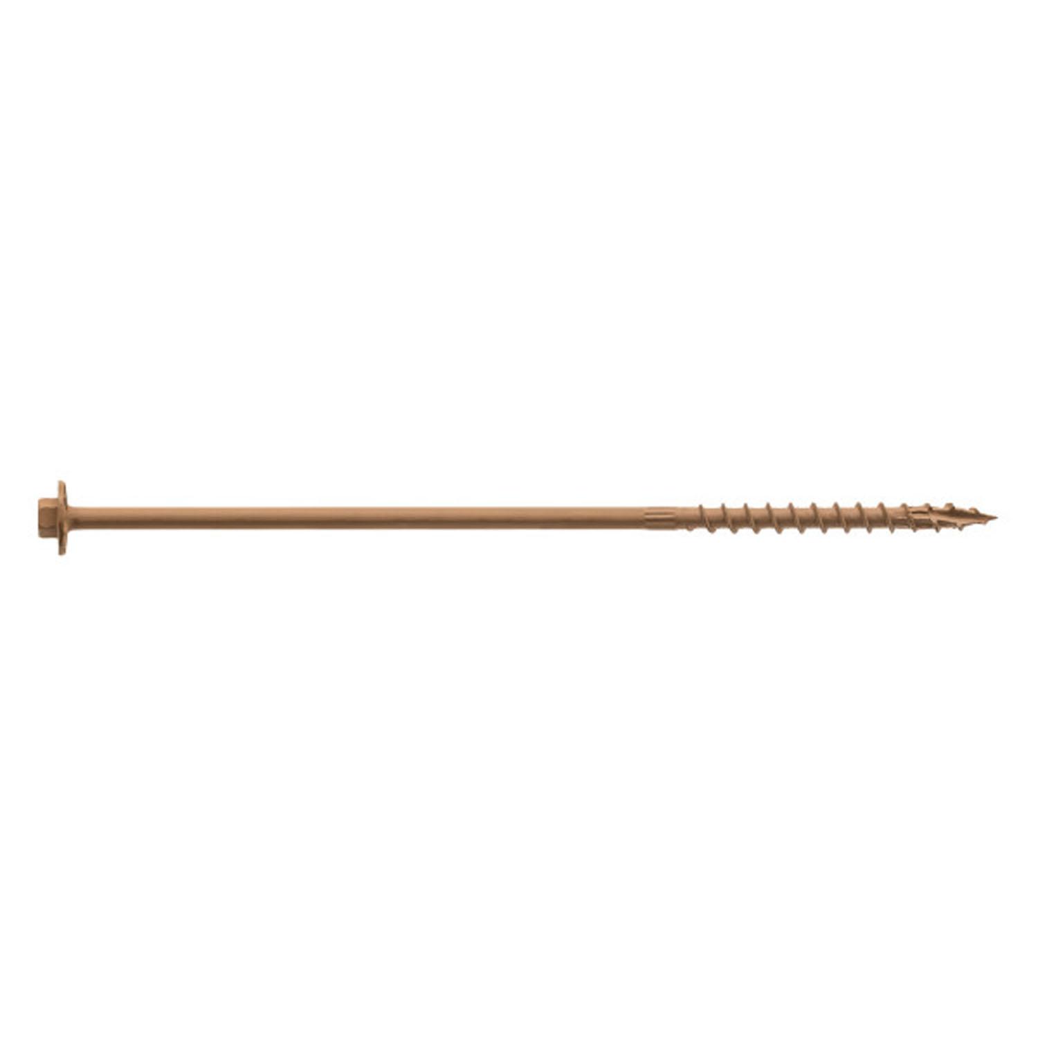 8" 5/16 Hex Double Barrier-250/Pack