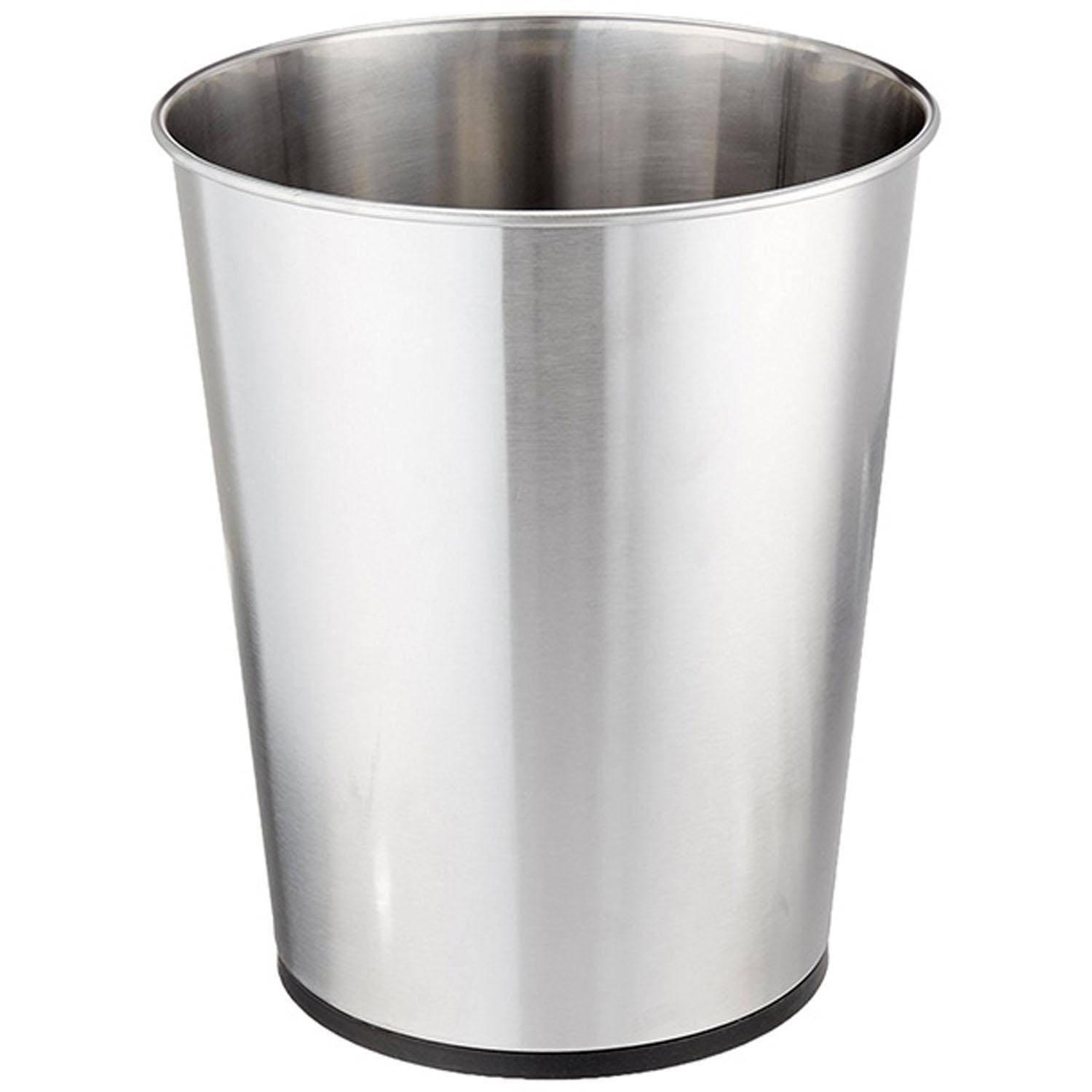 I'm Trash 5L Waste Can-Satin Silver