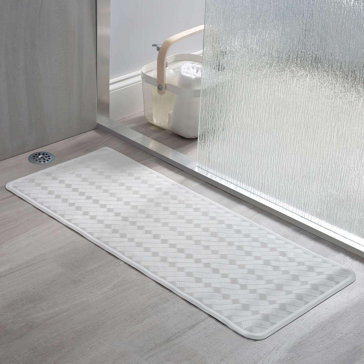 14.6"x27.5" Harlequin 100% Natural Rubber Oversize Tub Mat