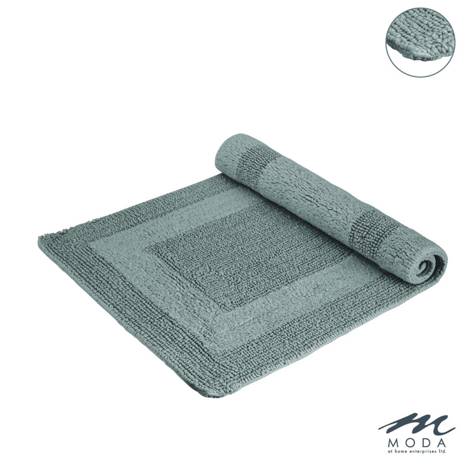 20"x30" Serenity Tufted Reversible 100% Cotton Bath Mat