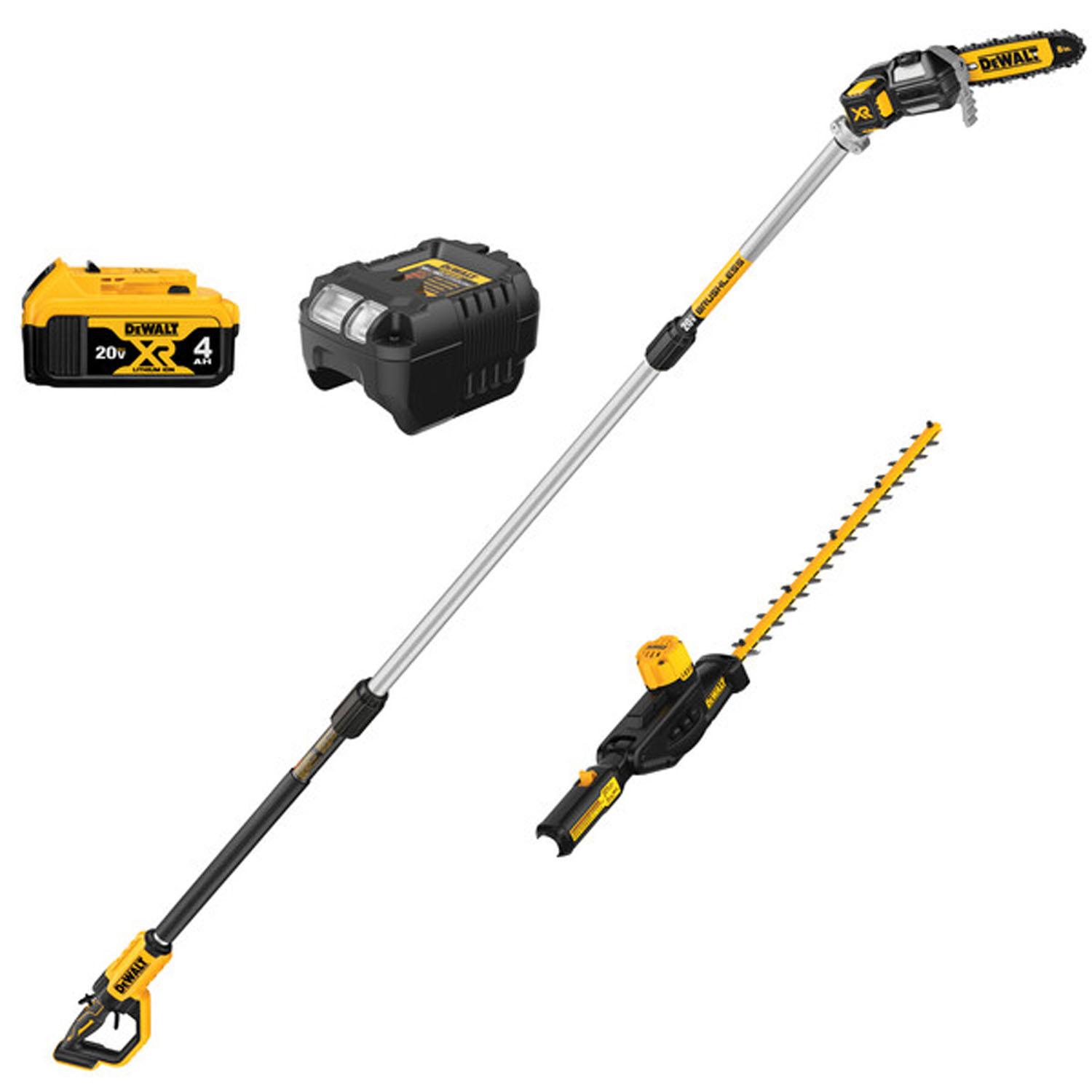 20V Max Pole HedgeTrimmer/Saw Combo Kit