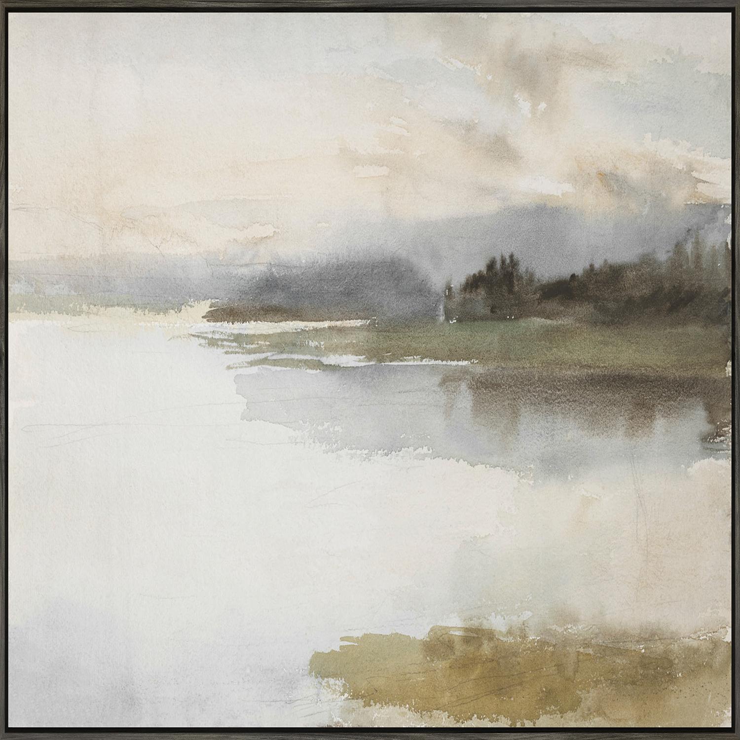 Impression encadrée bord de mer 24" x 36"