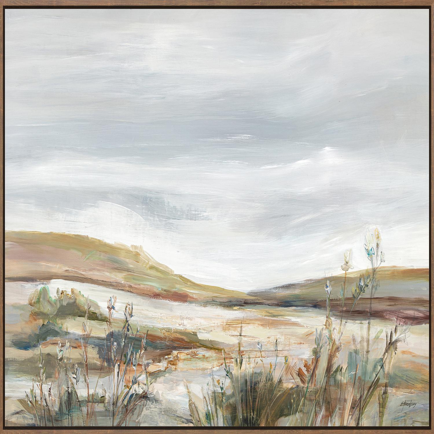 Cadre Vue sur Champs 24" x 36"