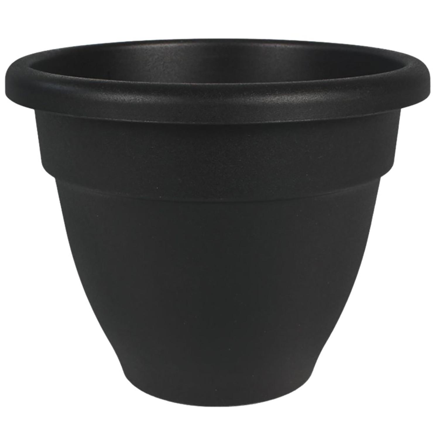 14" Caribbean Planter Black