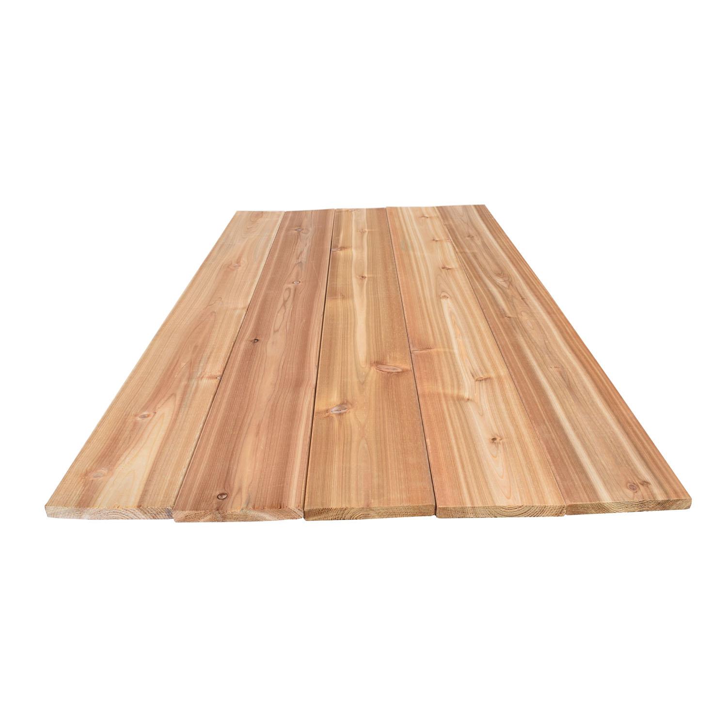 1 x 6 x 8' Western Red Cedar Fence Board