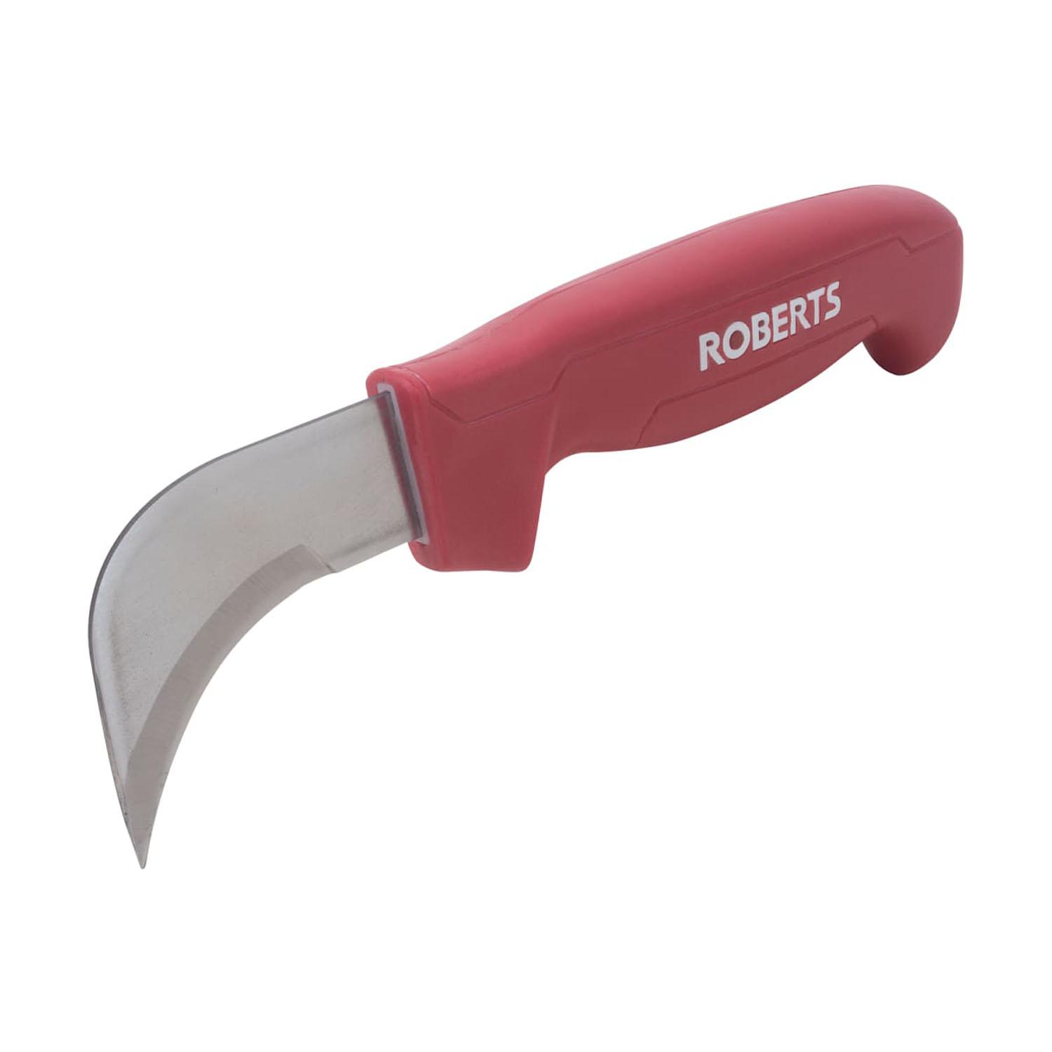 Vinyl Flooring Knife with Curved Blade