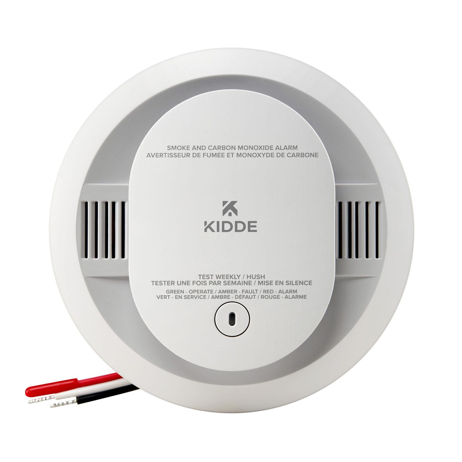 Hardwire Smoke CO Alarm Voice Battery Backup