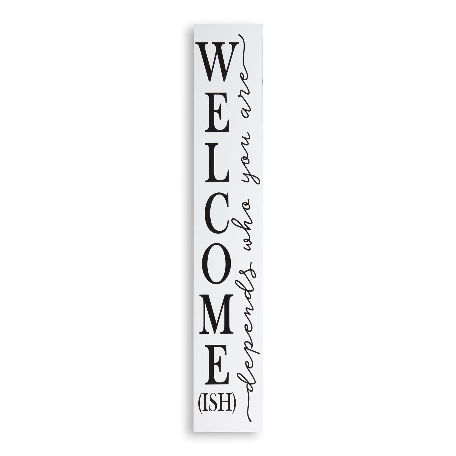 Tall Porch Sign Welcome