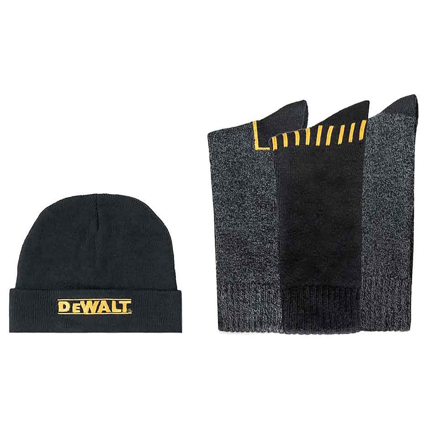 Toque & 3-Pack Crew Socks in Box Set