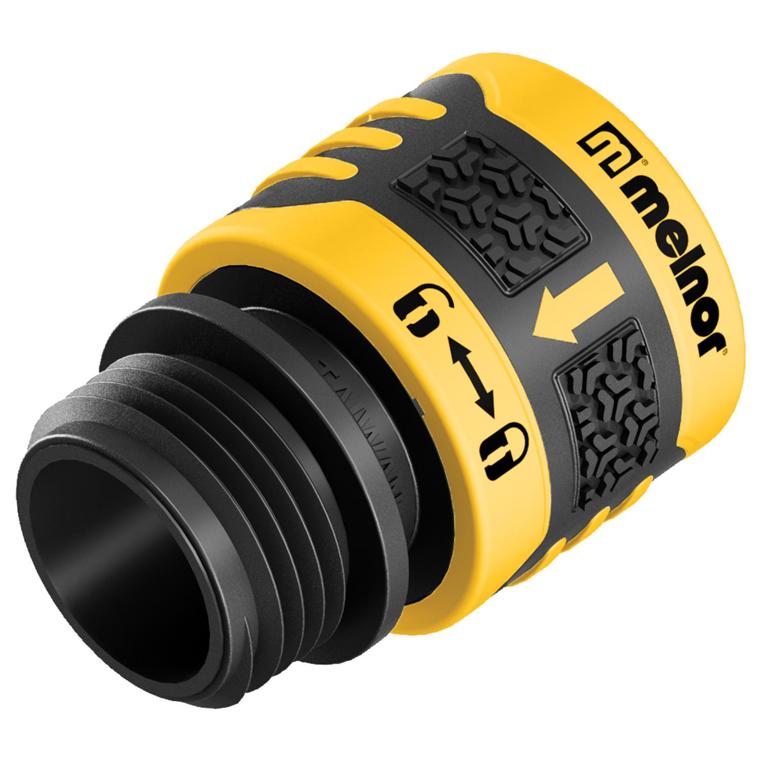 Faucet End Connector with Lock